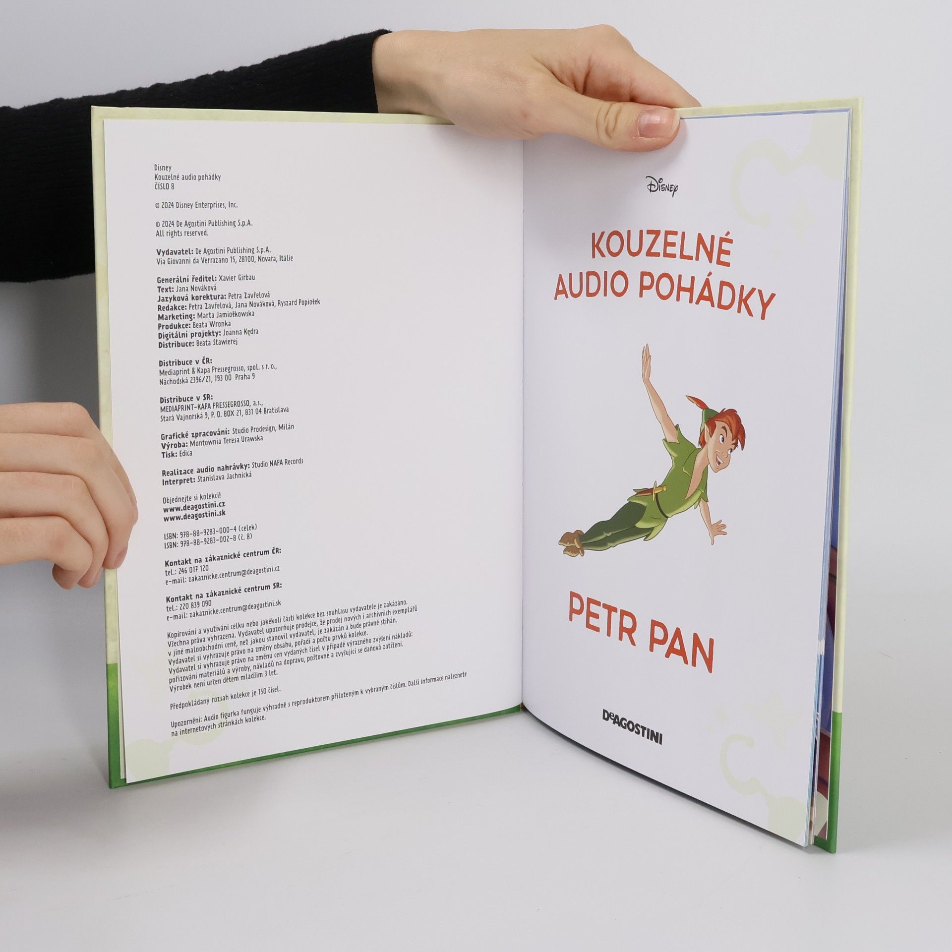 Collectif d'auteurs Kouzelné audio pohádky 8. Petr Pan