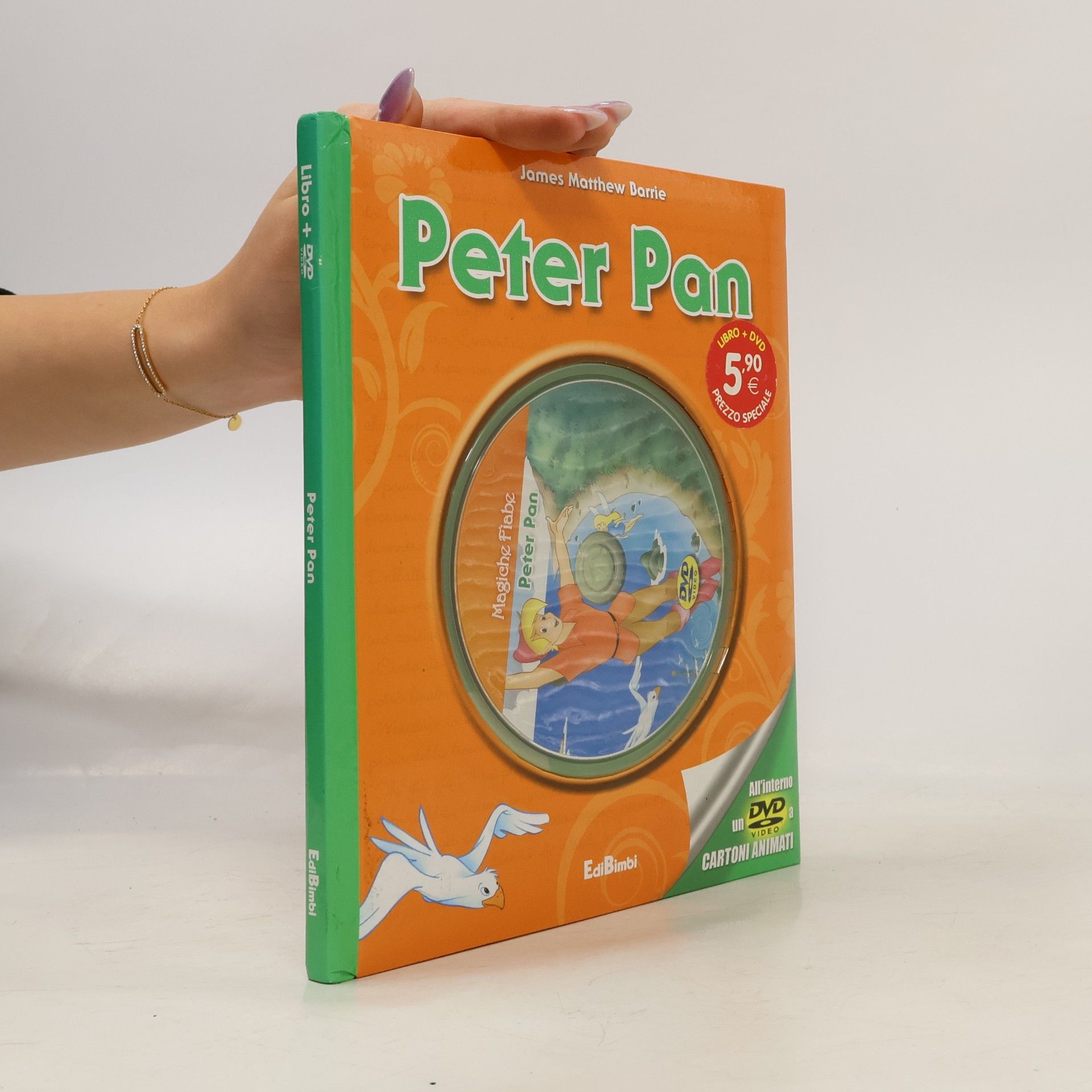 James Matthew Barrie Peter Pan. Con DVD