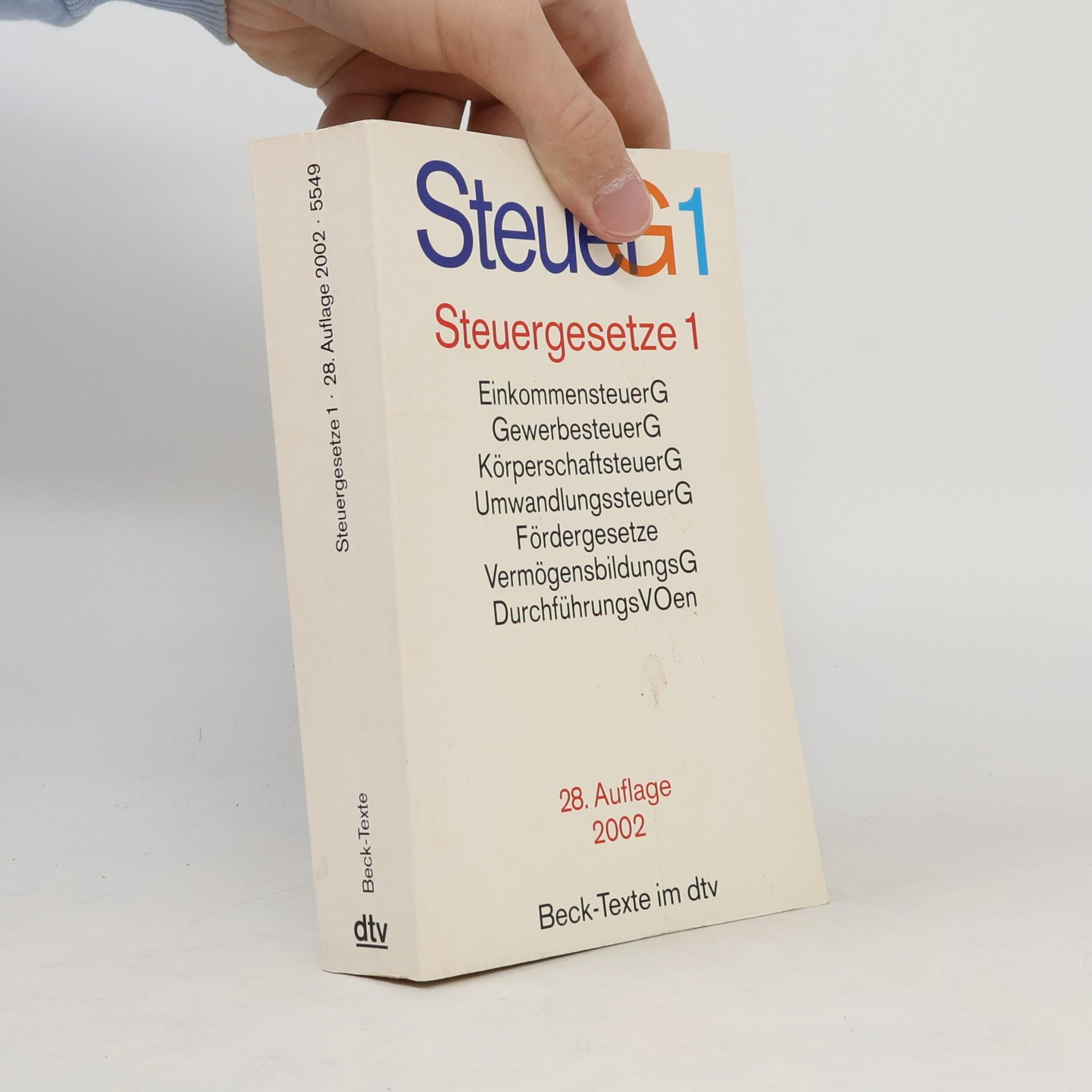 Autorenkollektiv Steuergesetze I