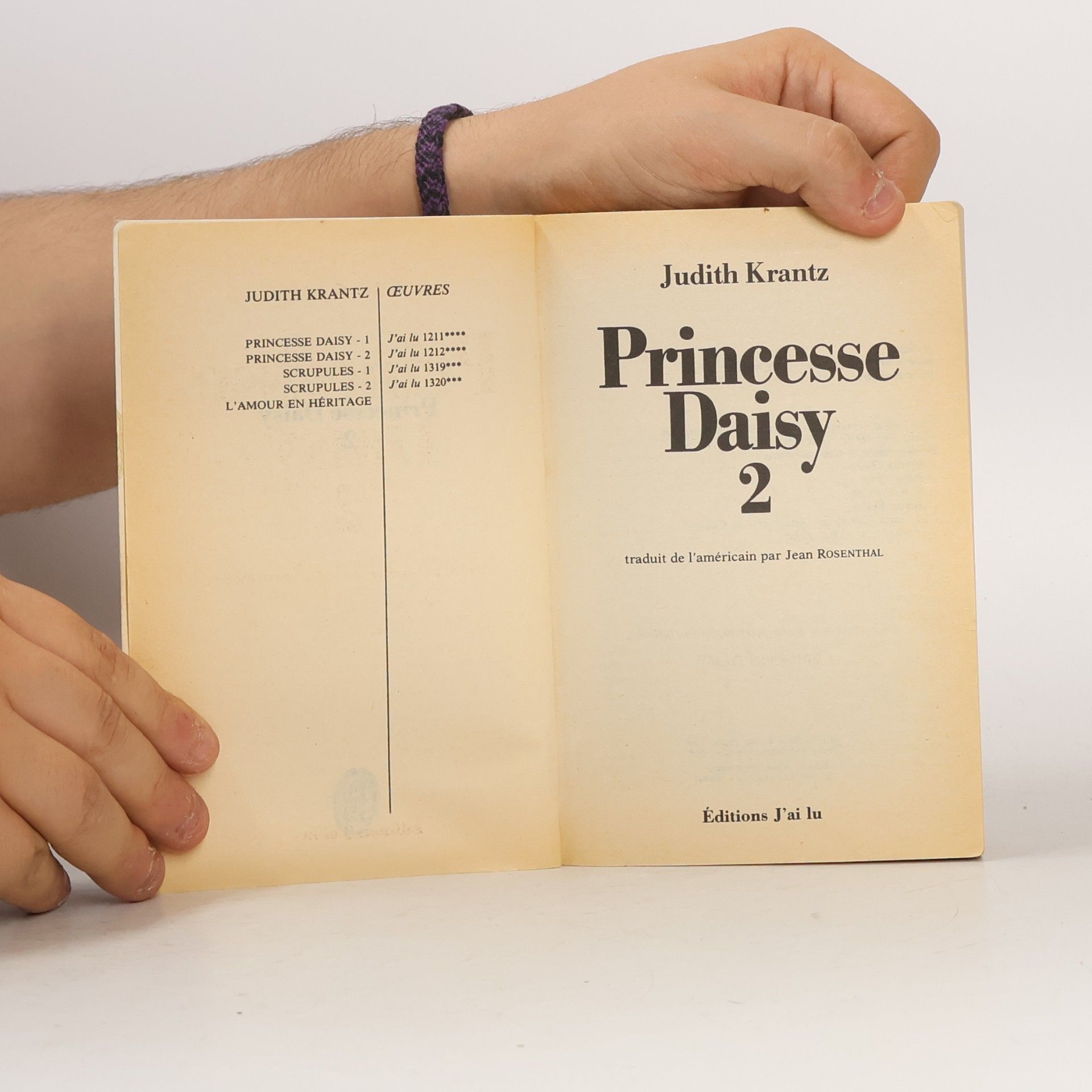Judith Krantz Princesse Daisy 2