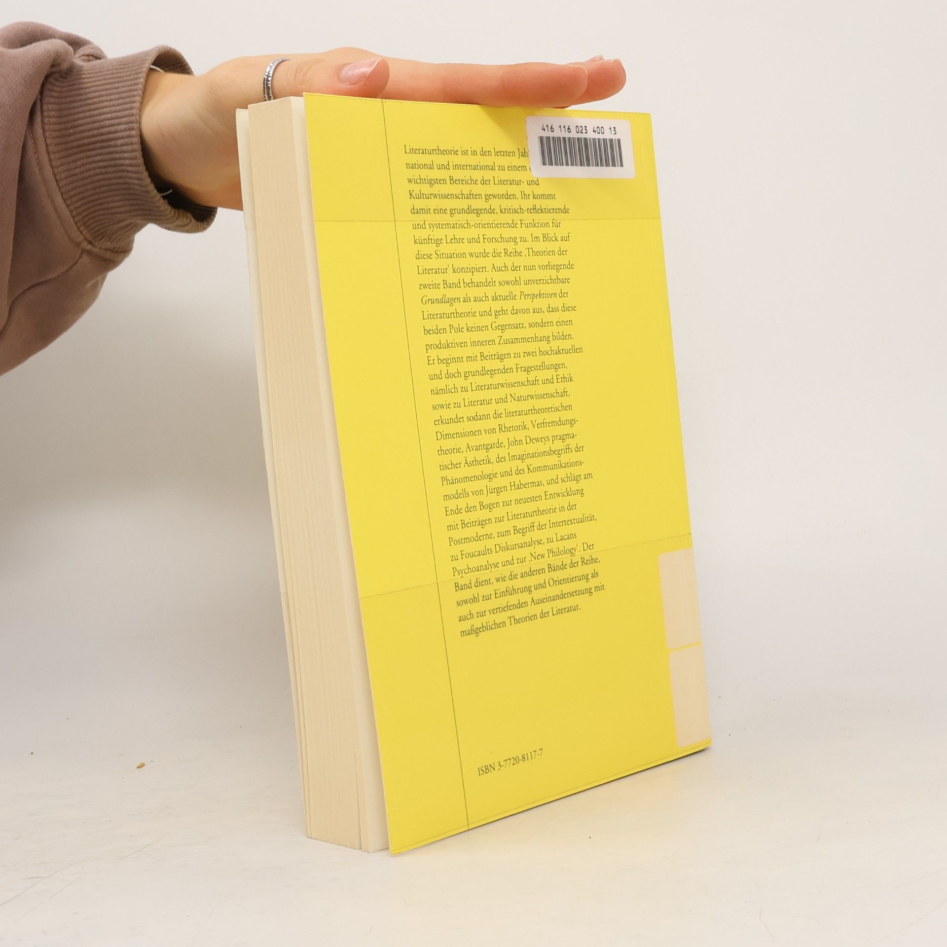 Franz Ziegler Theorien der Literatur