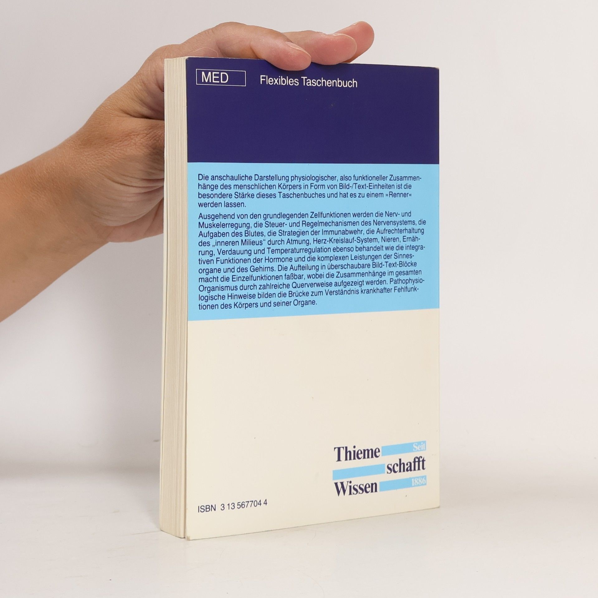 Stefan Silbernagl Taschenatlas der Physiologie