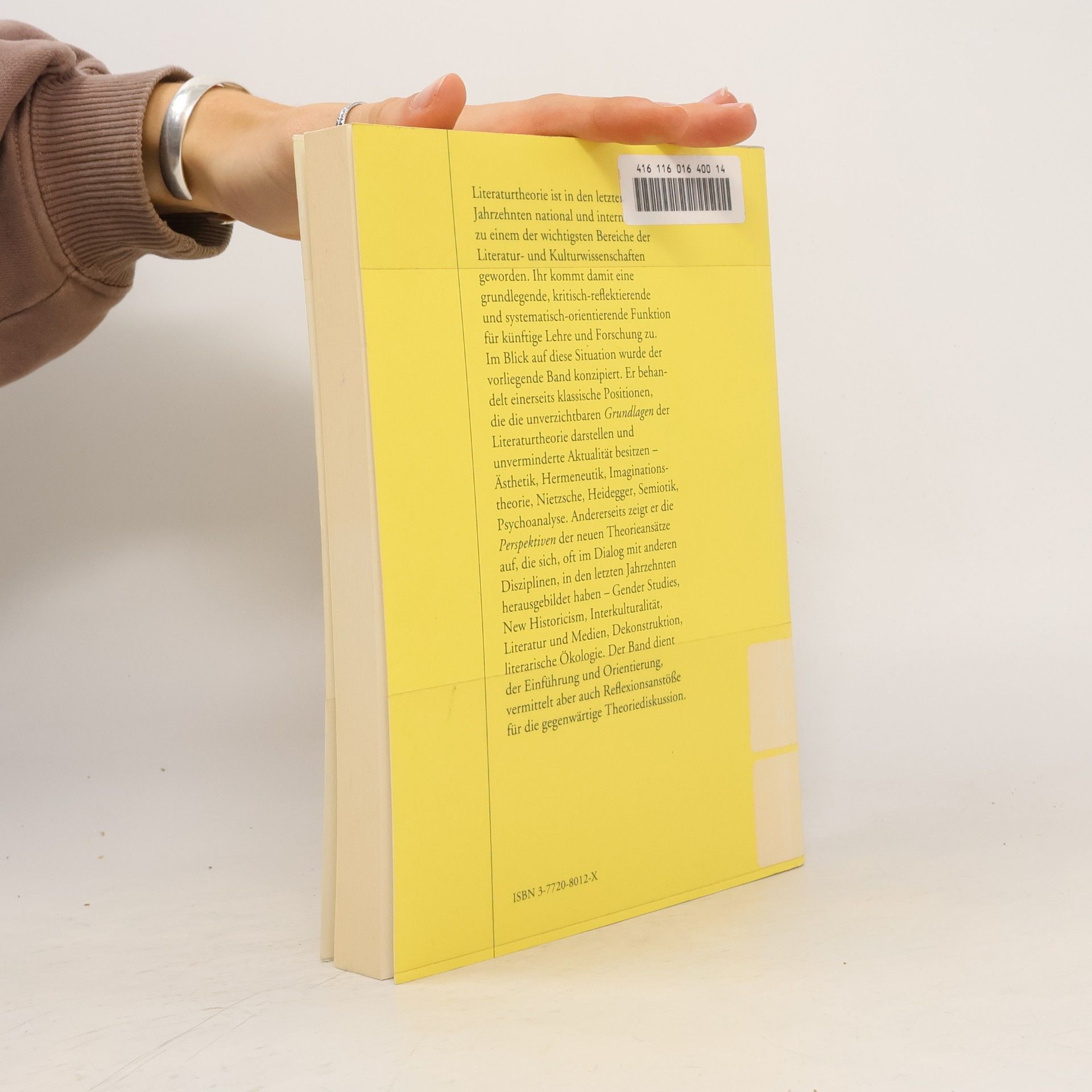Hans Vilmar Geppert Theorien der Literatur