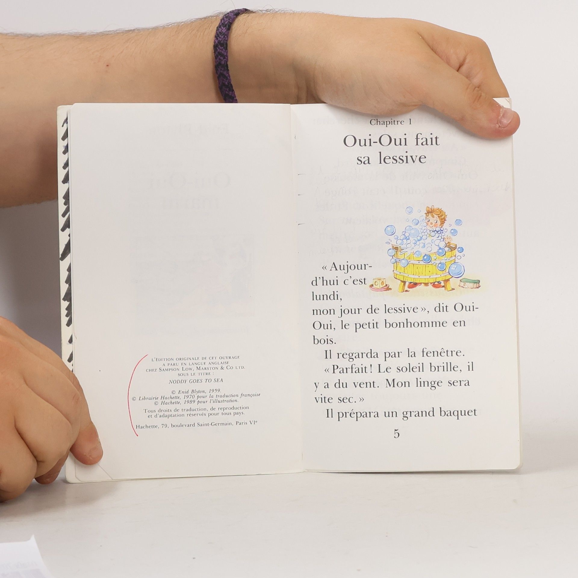 Enid Blyton Bibliothèque Mint Rose - 413: Oui-Oui marin