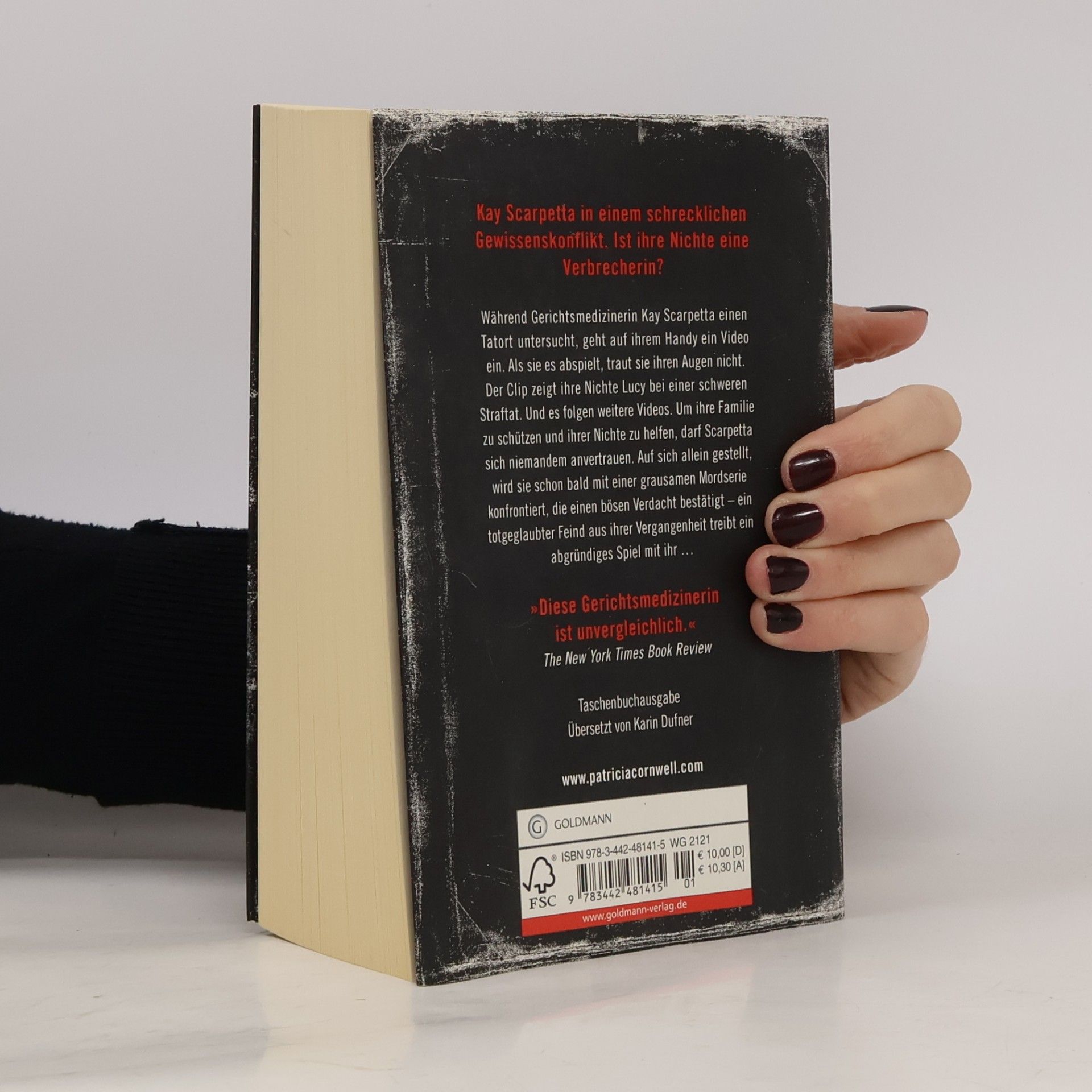 Patricia Cornwell Paranoia
