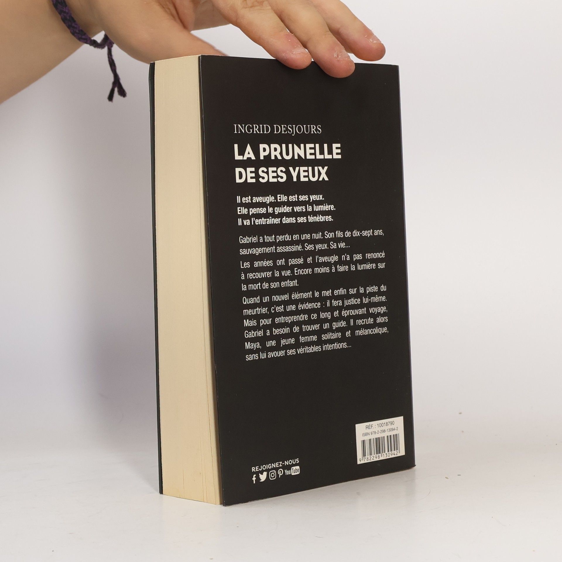 Ingrid Desjours La Prunelle de ses yeux