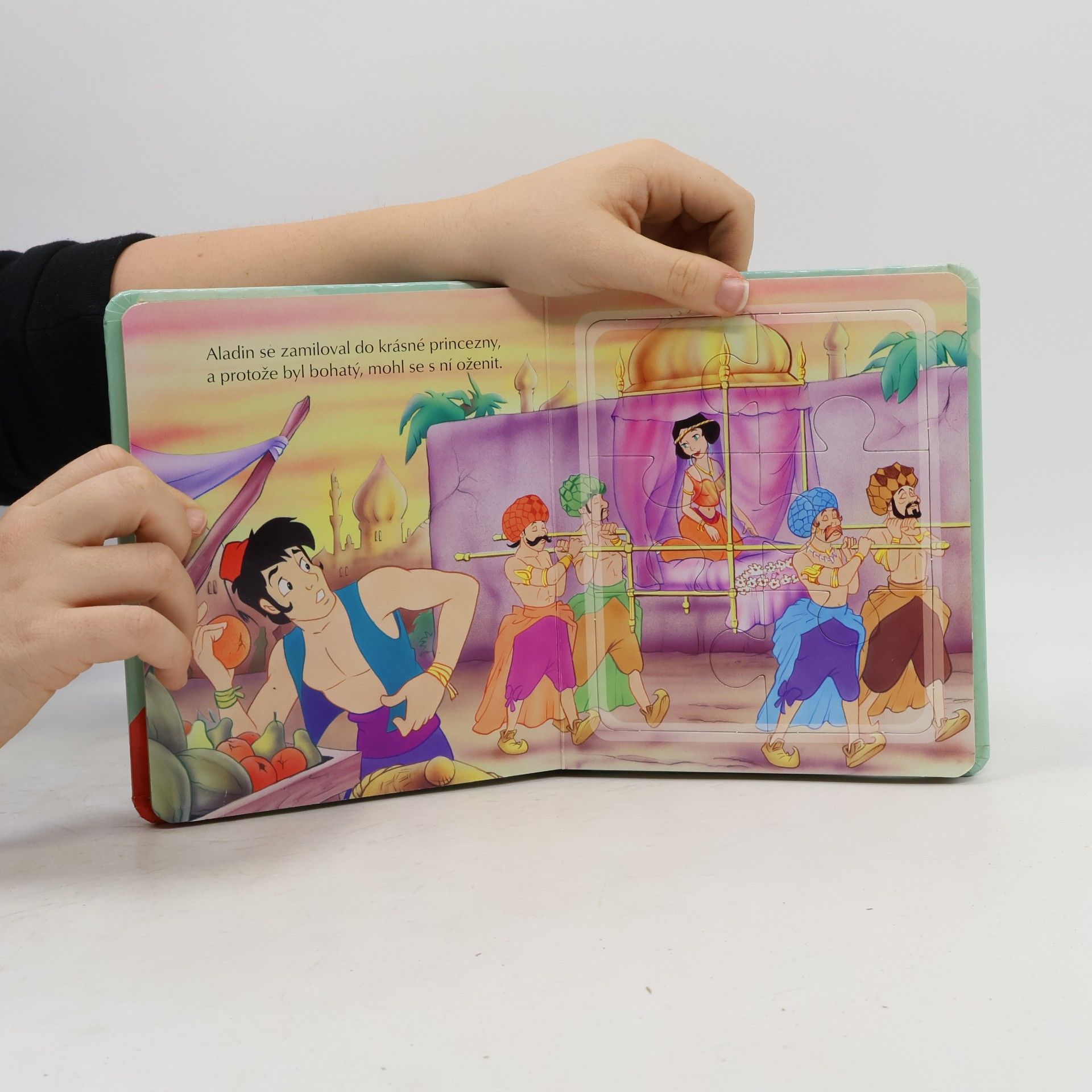 Autorenkollektiv Aladin. pohádka s puzzle.