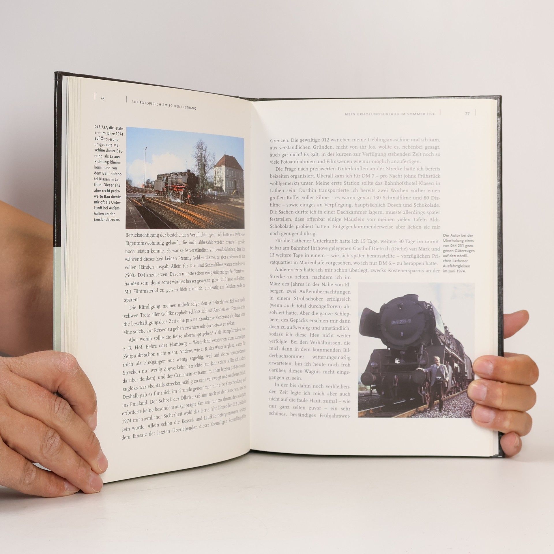 Udo Paulitz Auf Fotopirsch am Schienenstrang