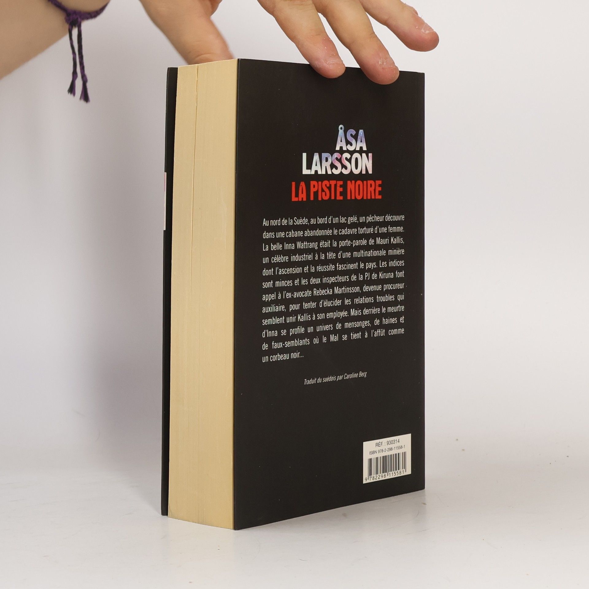 Åsa Larsson La piste noire