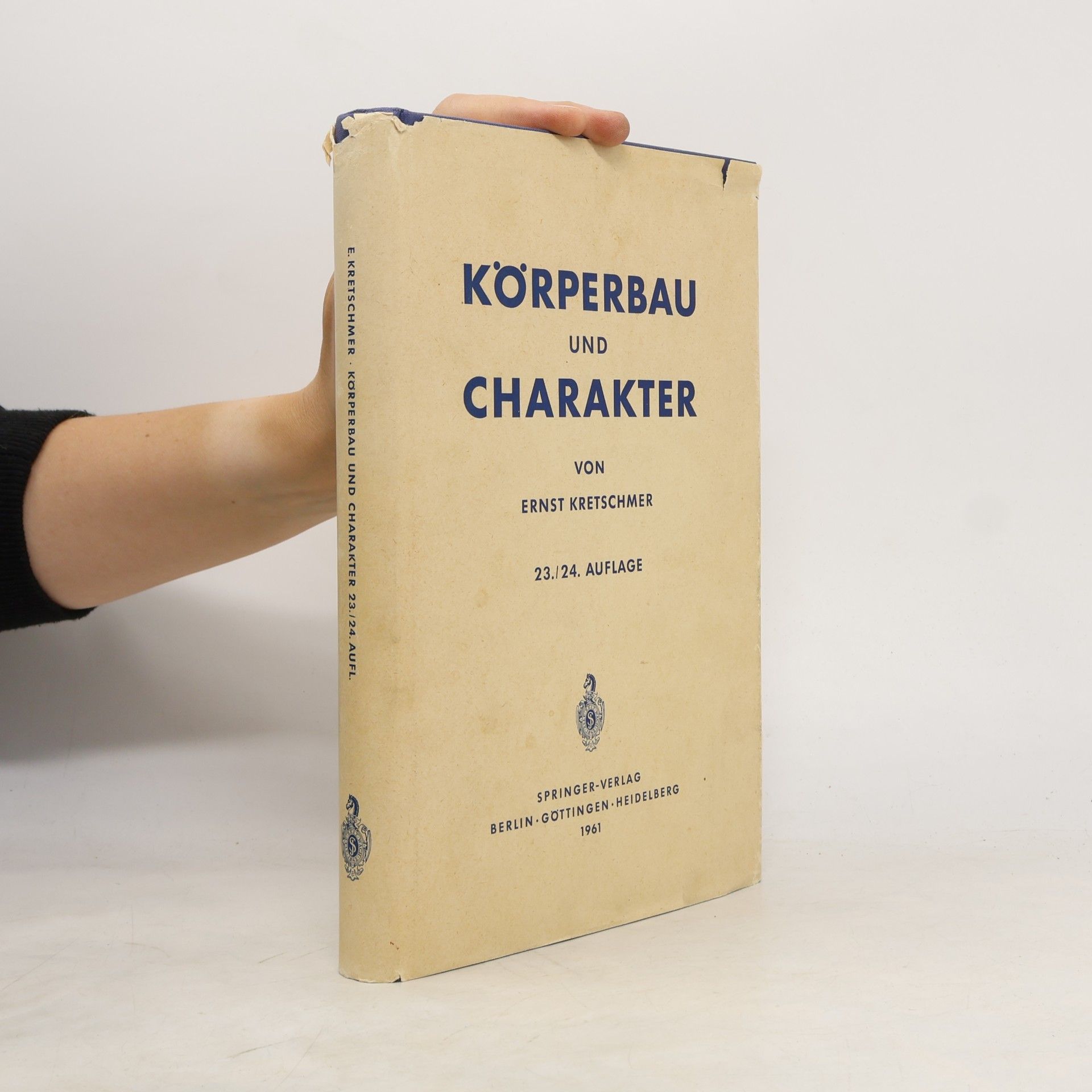 Ernst Kretschmer Körperbau und Charakter