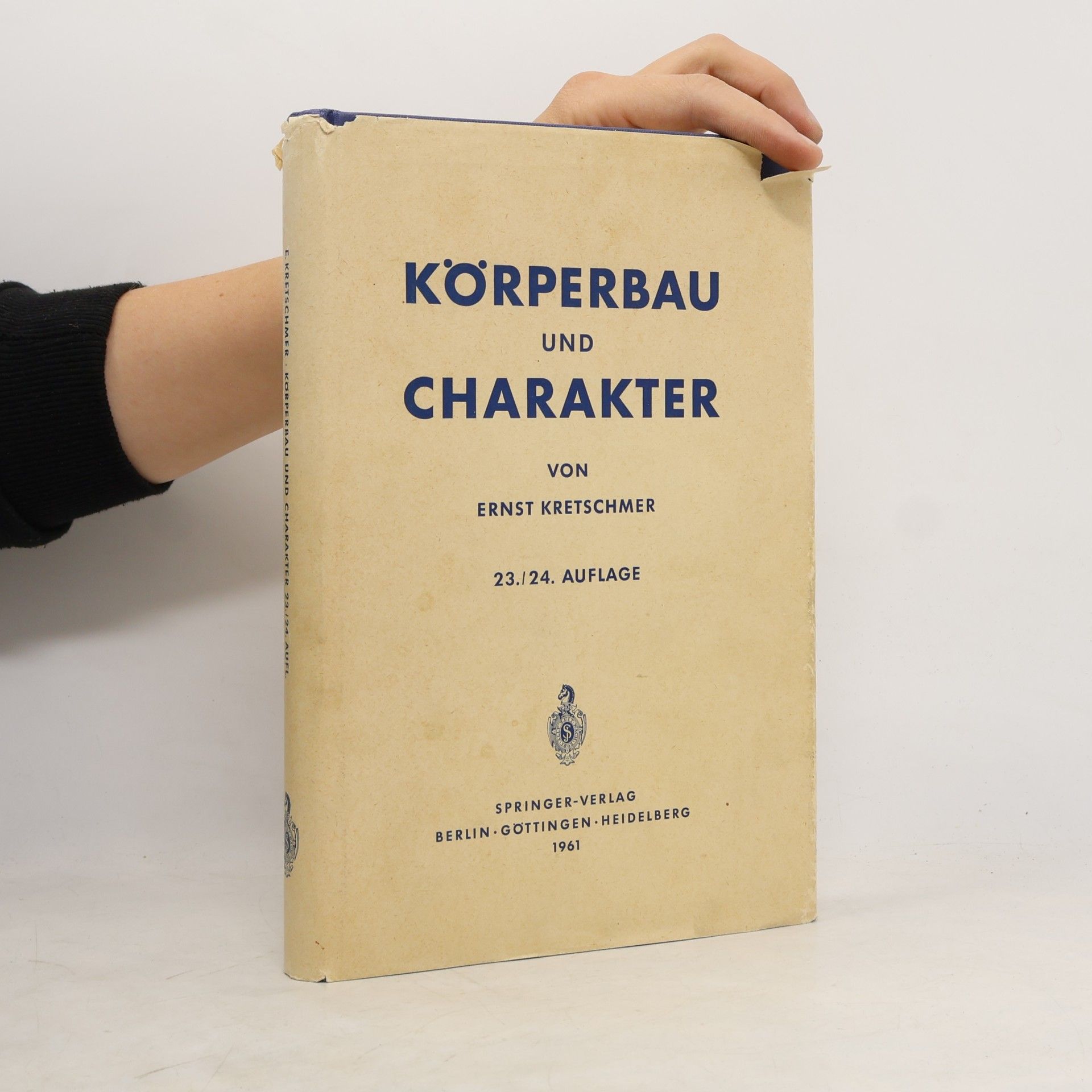 Ernst Kretschmer Körperbau und Charakter