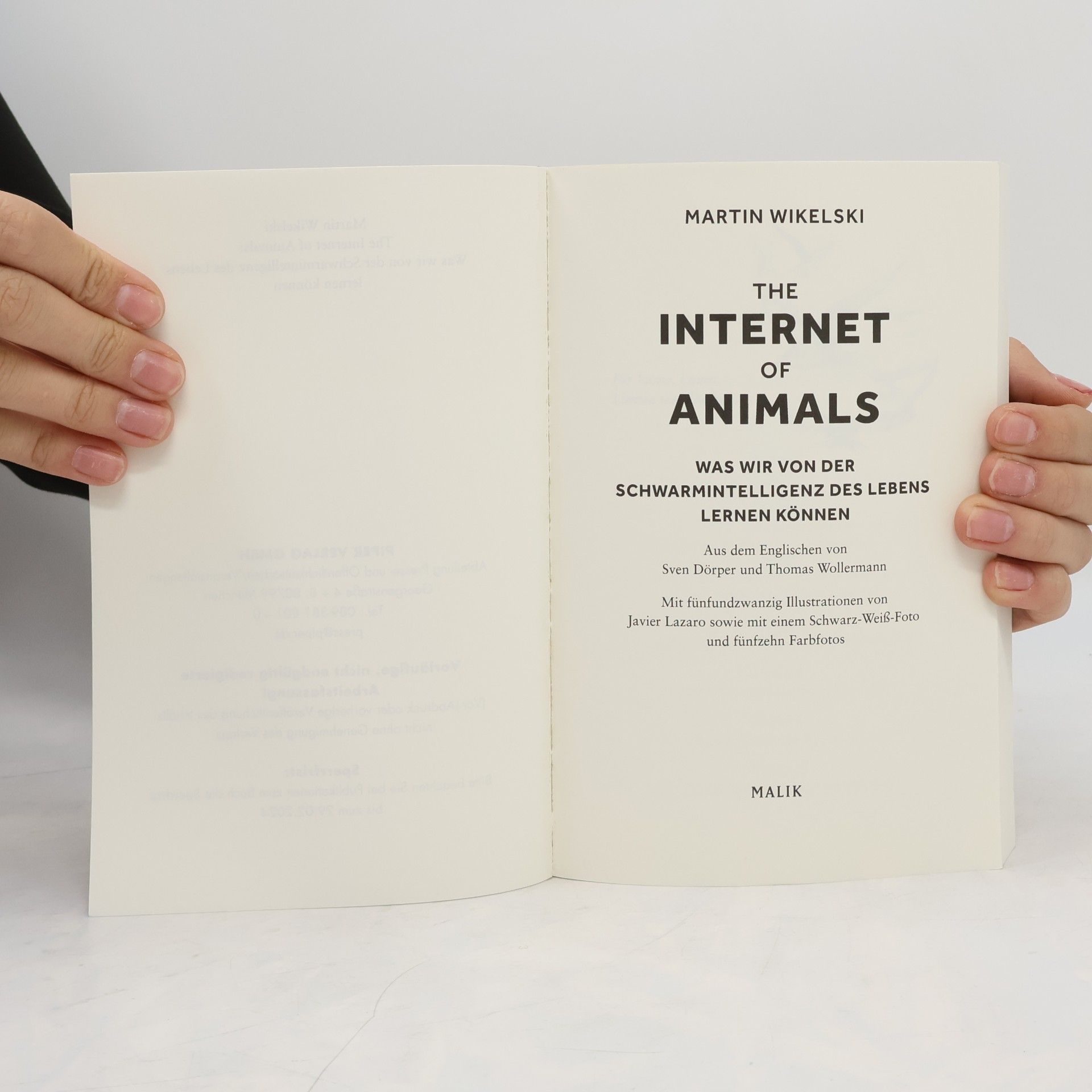 Martin Wikelski THE INTERNET OF ANIMALS