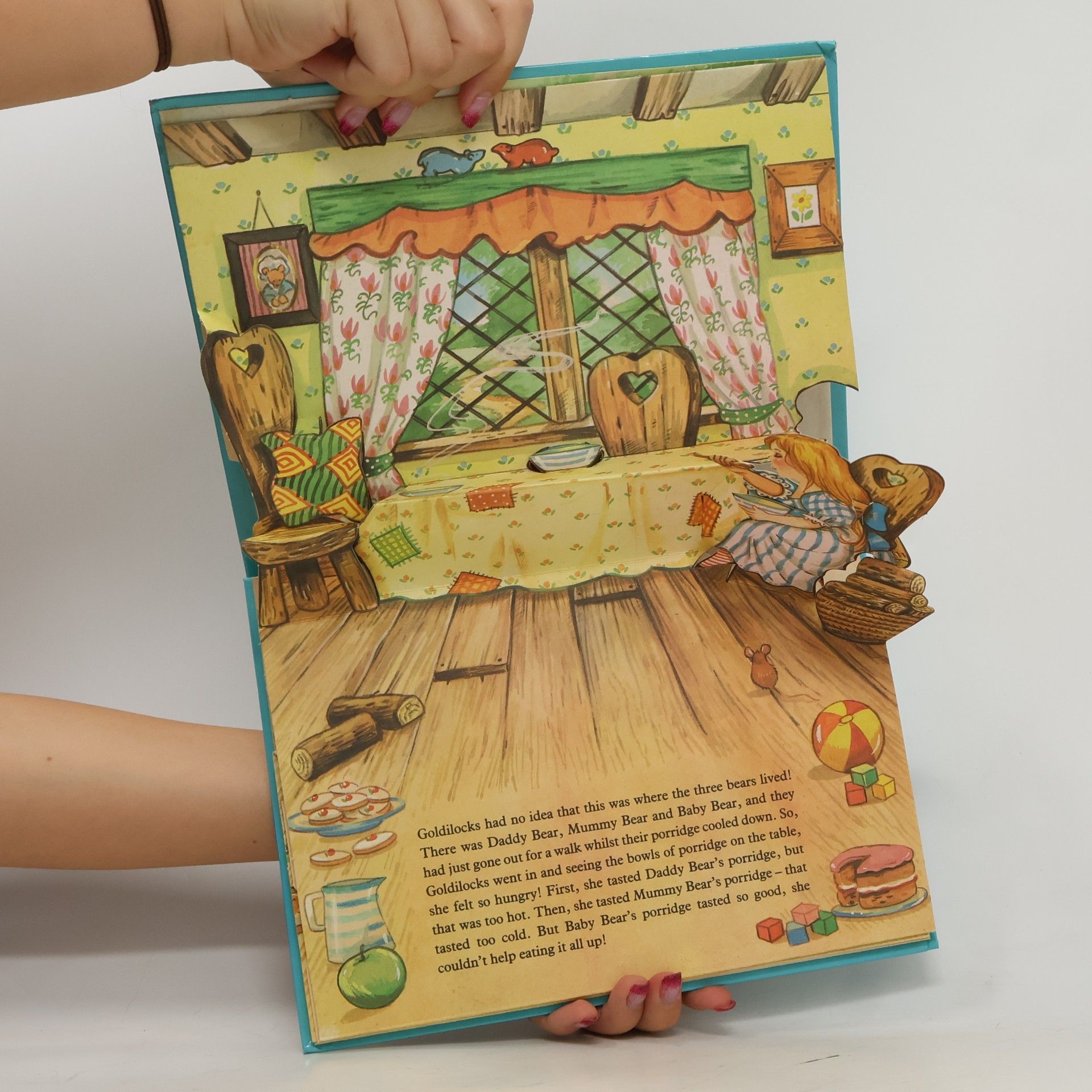 Vojtěch Kubašta Goldilocks. Pop-up Picture Story (pop-up leporelo)