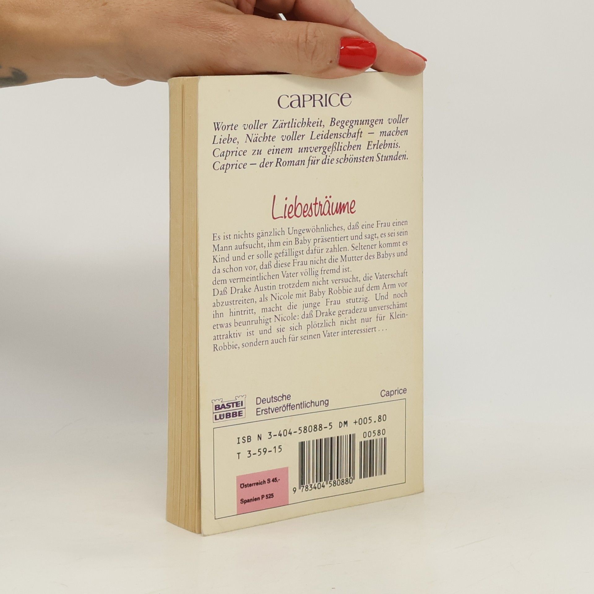 Barbara Boswell Liebesträume (Bastei Lübbe Taschenbücher. Caprice)