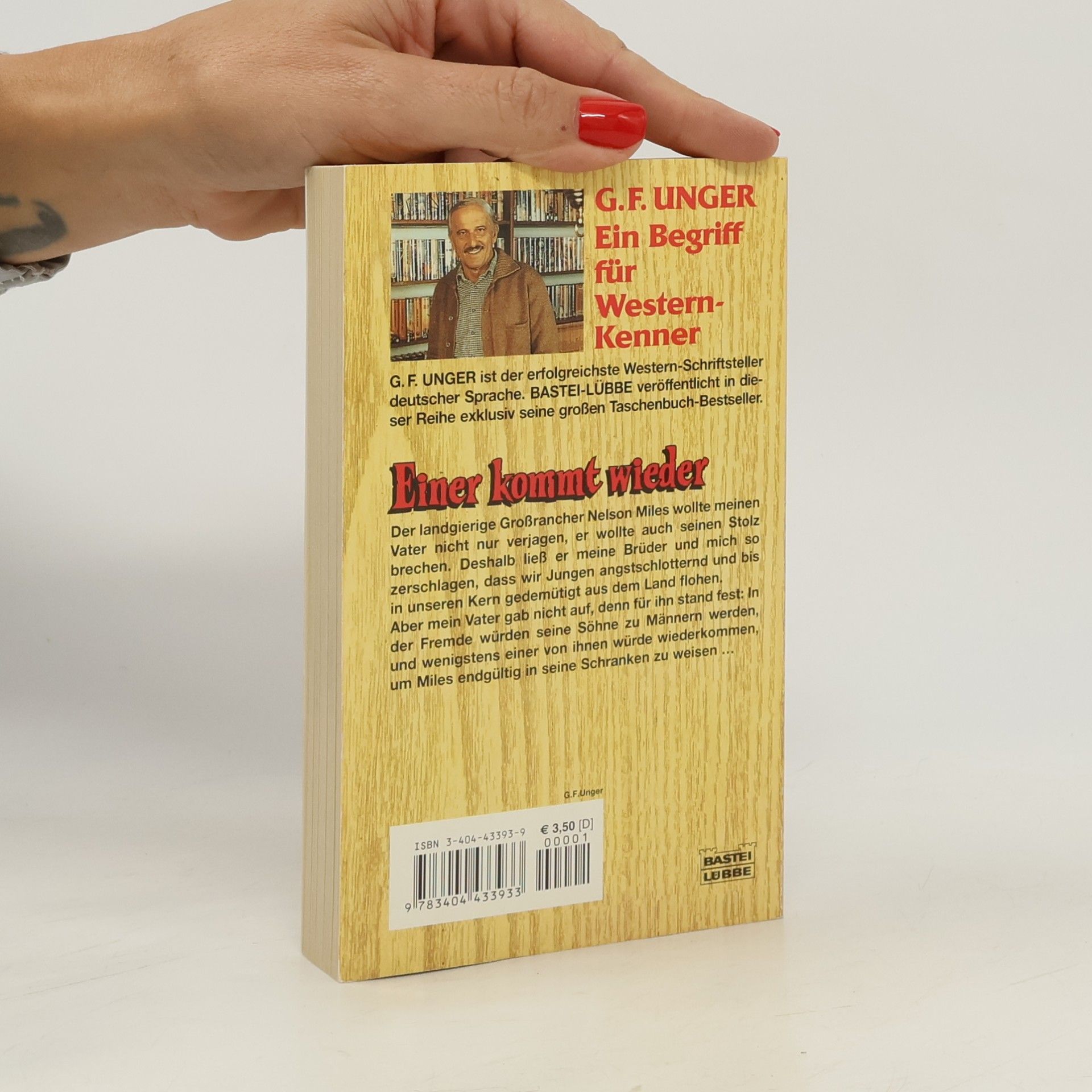 Gert Fritz Unger Einer kommt wieder (G. F. Unger Bestseller. Bastei Lübbe Taschenbücher)