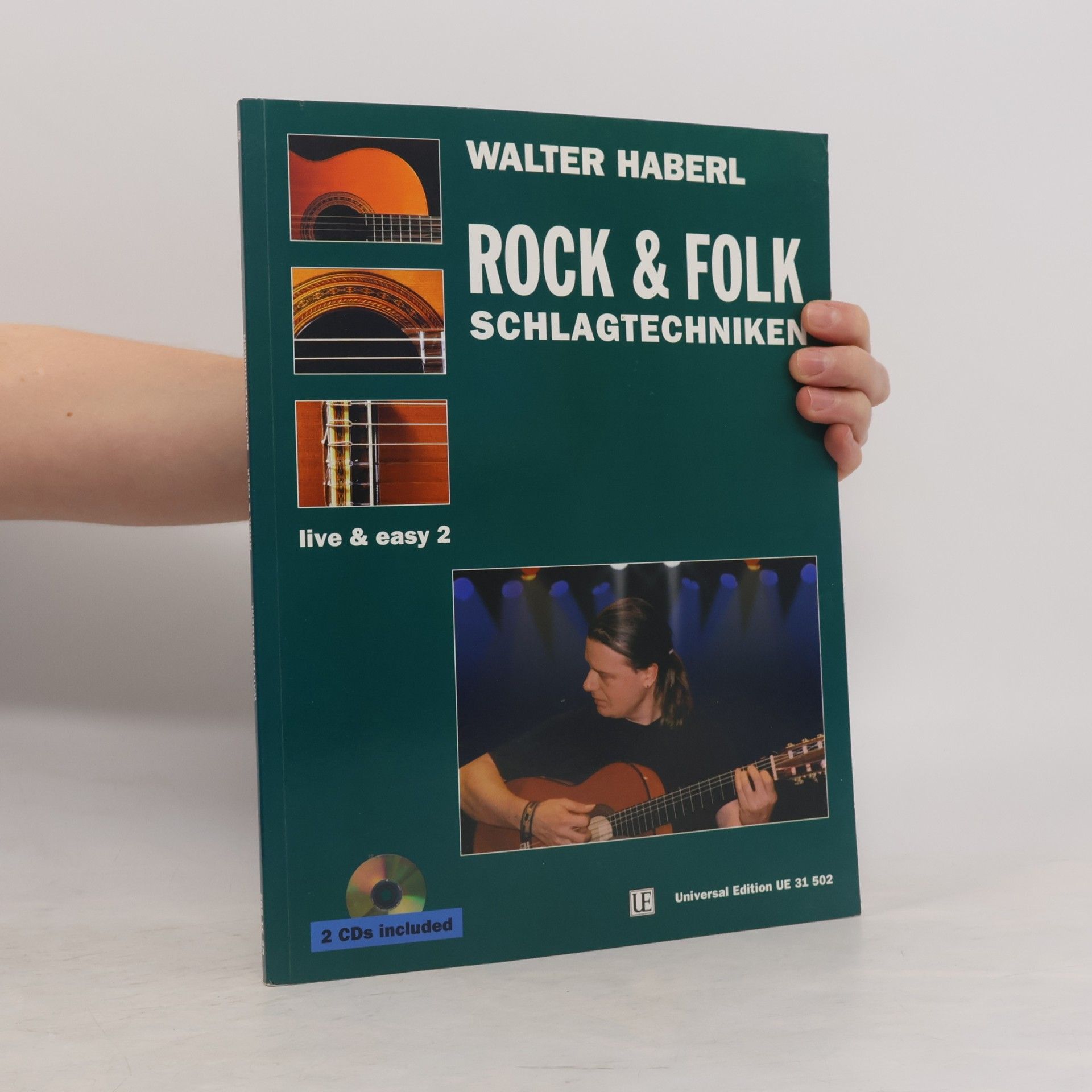 Walter Haberl  Rock + Folk Schlagtechniken. Gitarre