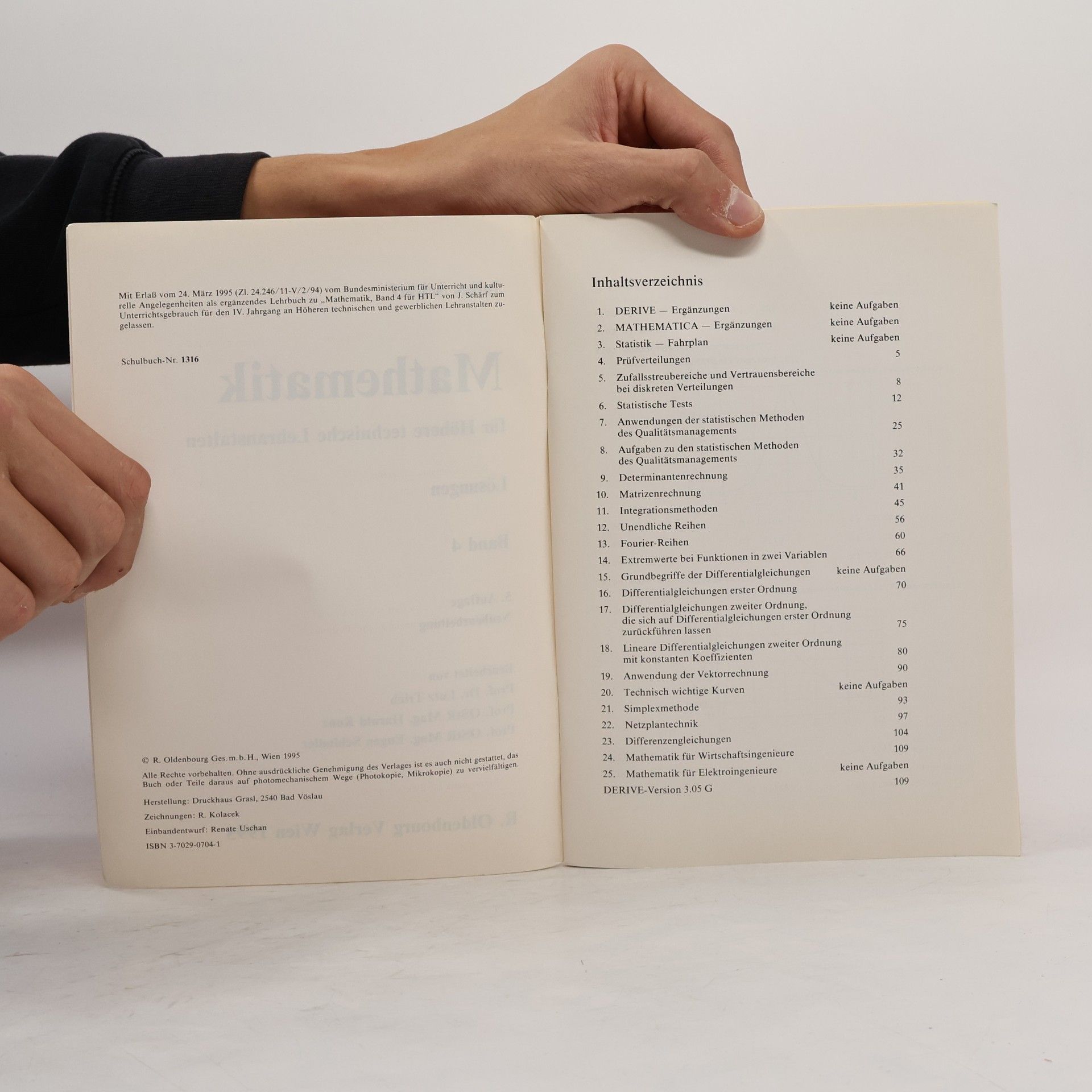 J. Scharf Mathematik, Band 4 für HTL