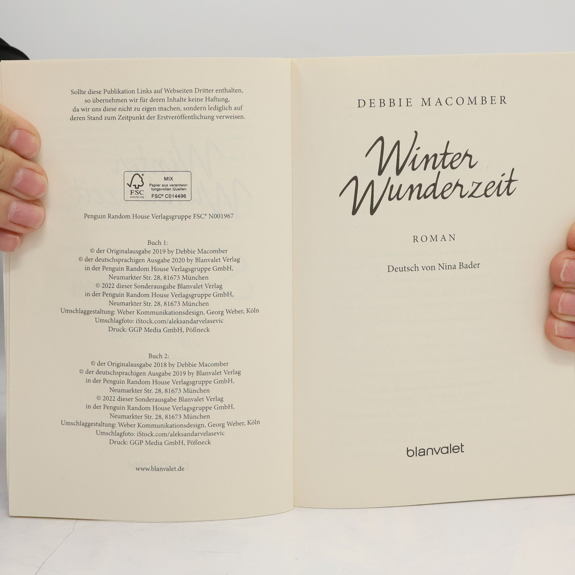 Debbie Macomber Winterwunderzeit Schneeflockenträume