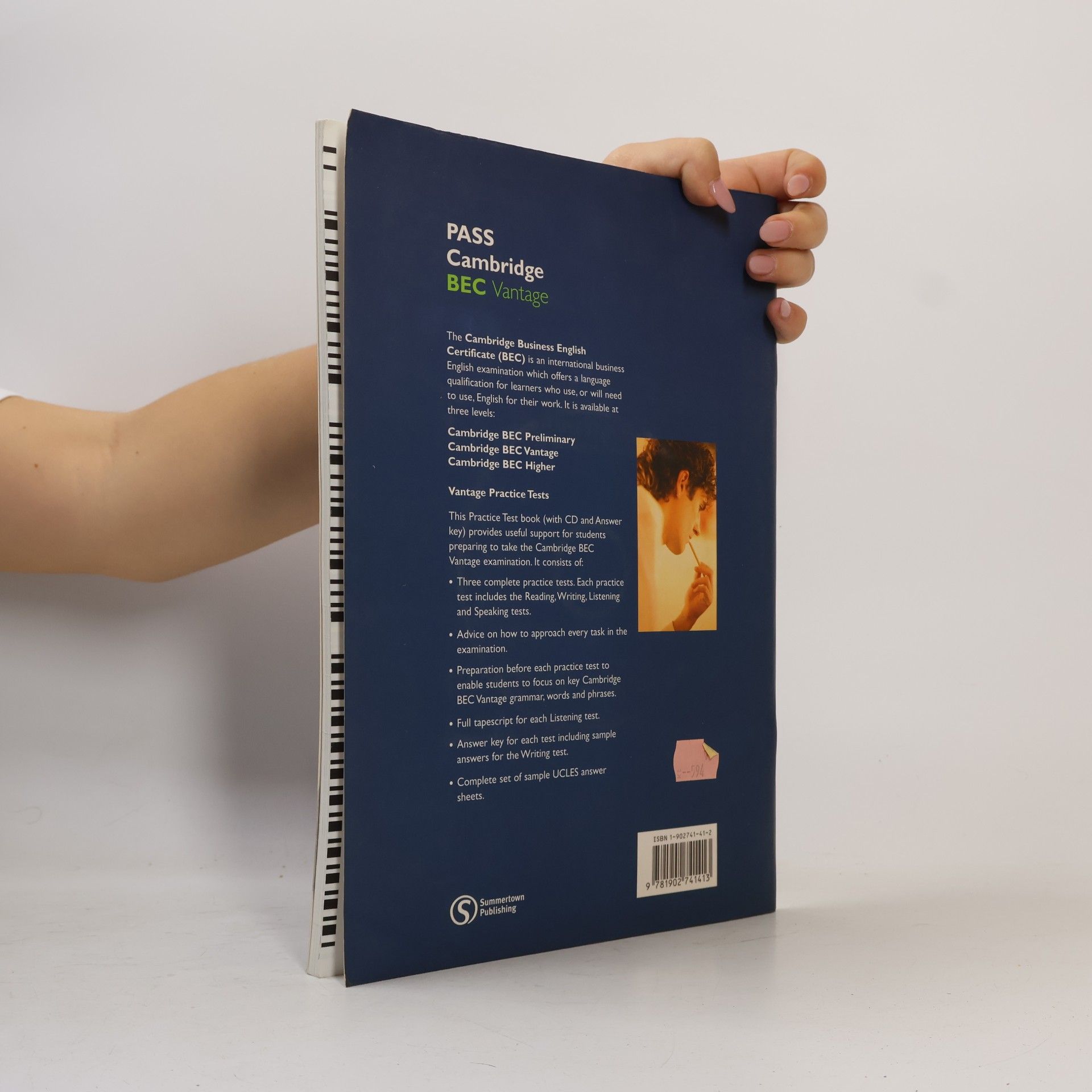 Cavendish Marshal Pass Cambridge BEC Vantage Self-Study Practice Tests