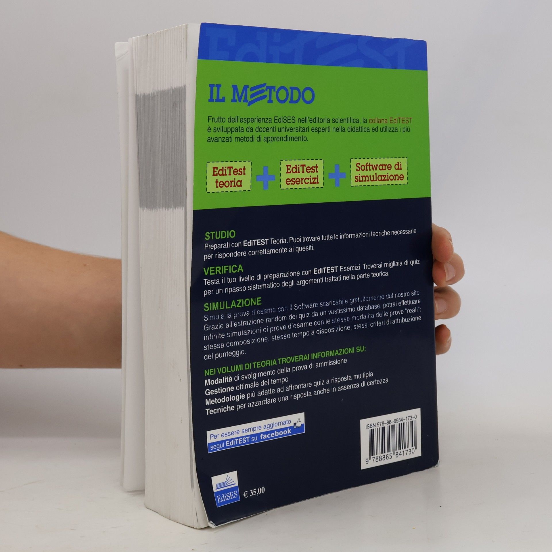 EdiTEST 8000 quiz. Con glossario per medicina, odontoiatria, veterinaria. Per la preparazione ai test di ammissione. Con software di simulazione - II edizione