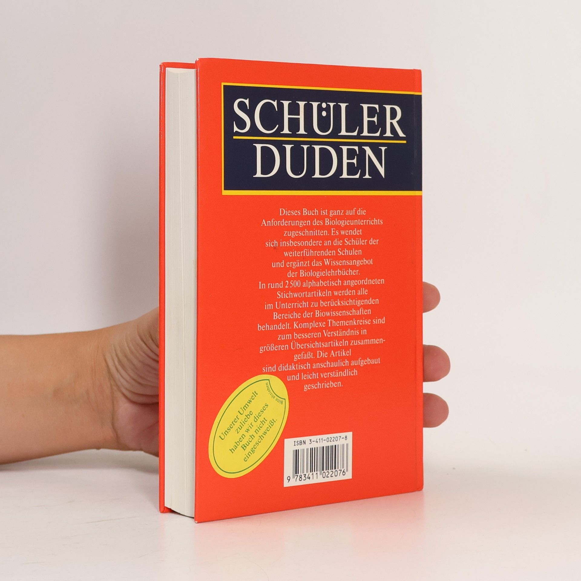Karl-Heinz Ahlheim Schülerduden die Biologie