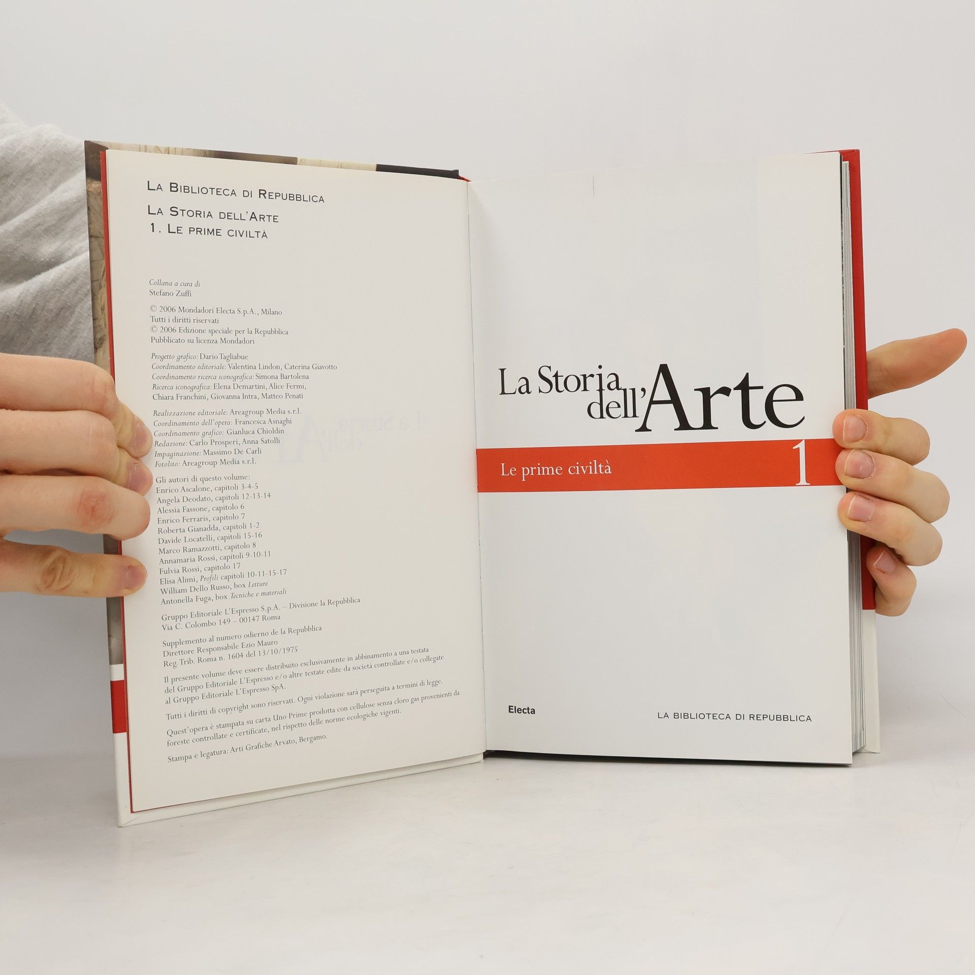Stefano Zuffi La storia dell'arte - 1: Le prime civiltà