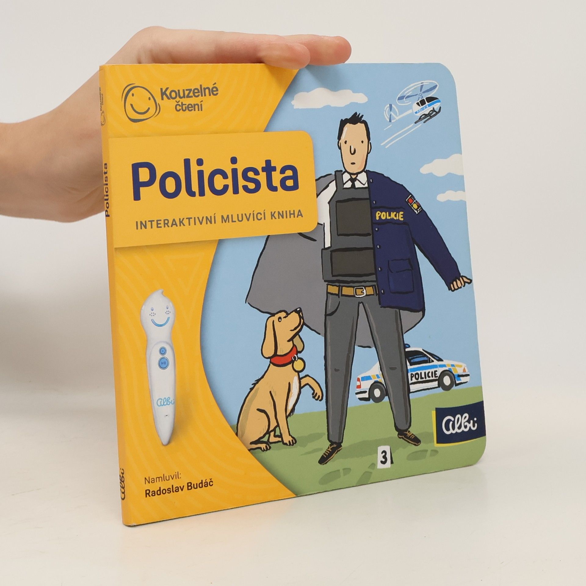 Jan Laštovička Policista interaktivní mluvící kniha