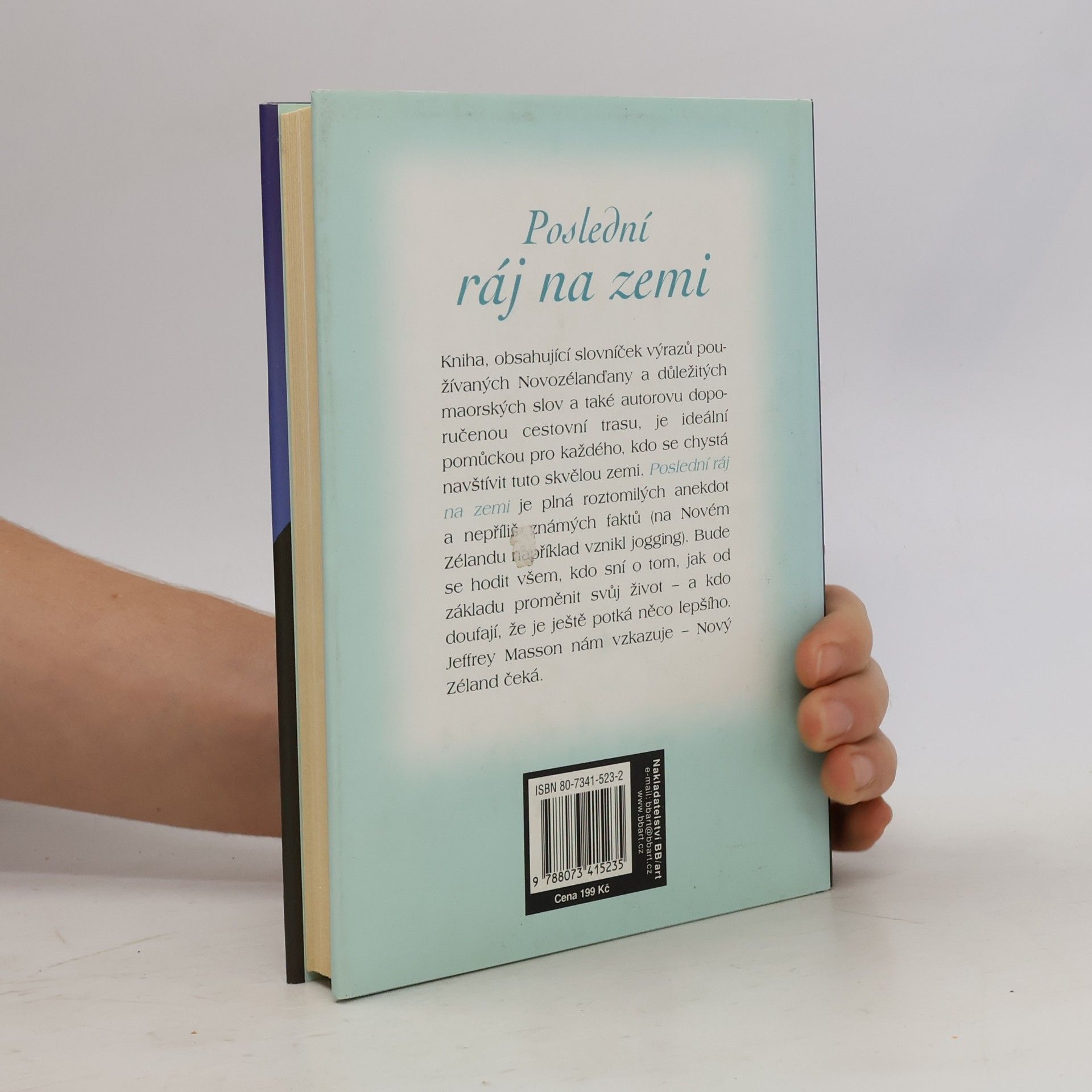 J. Moussaieff Masson Poslední ráj na zemi