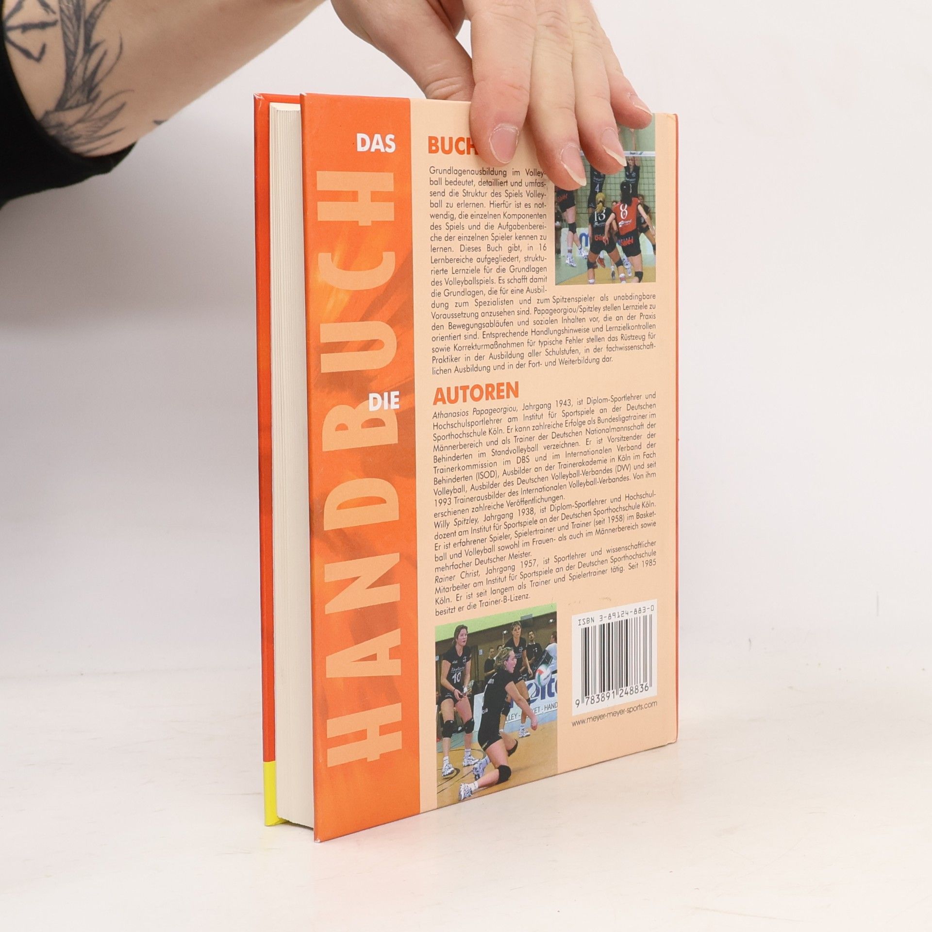 Athanasios Papageorgiou Handbuch für Volleyball