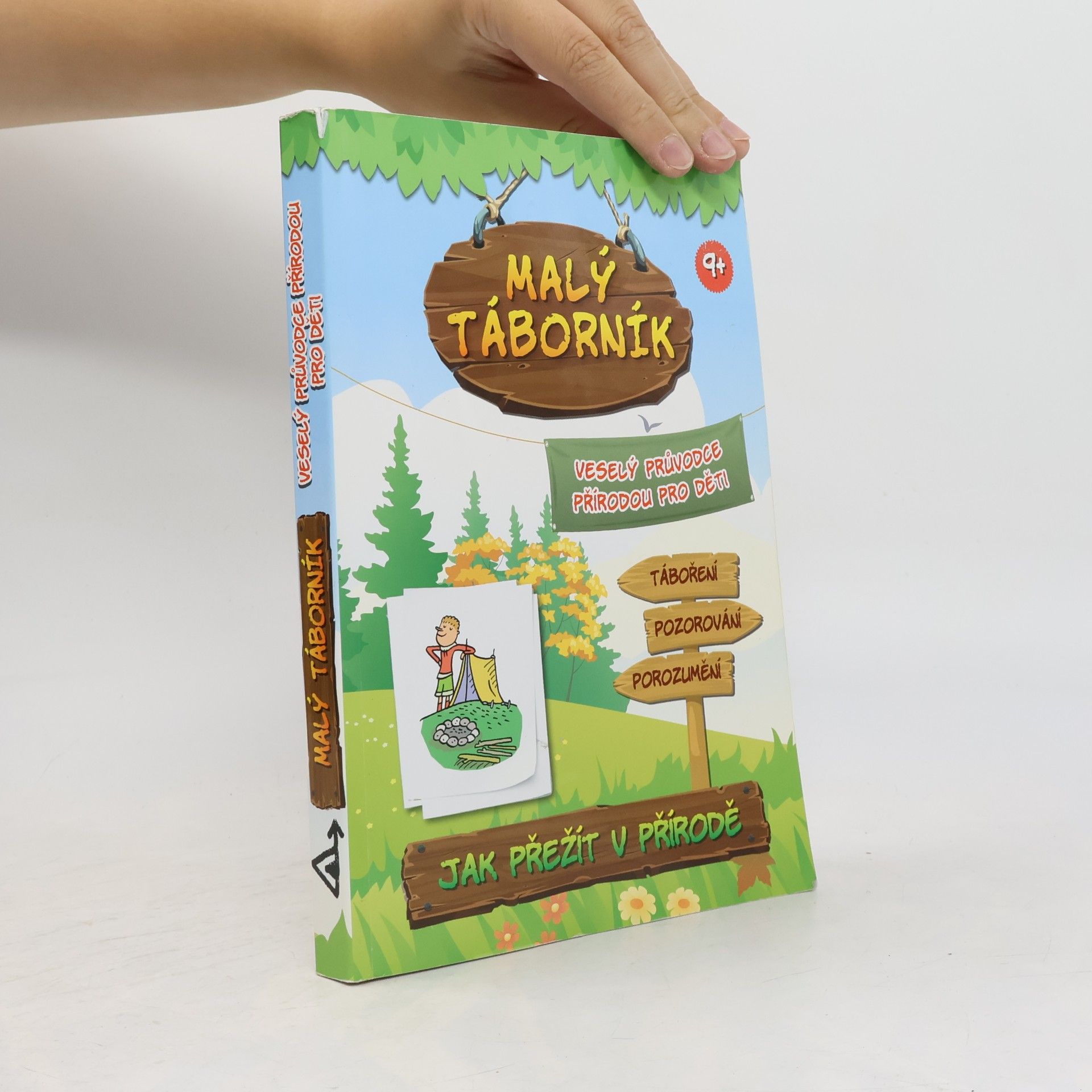 Jana Mališová Malý táborník. Veselý průvodce přírodou pro děti