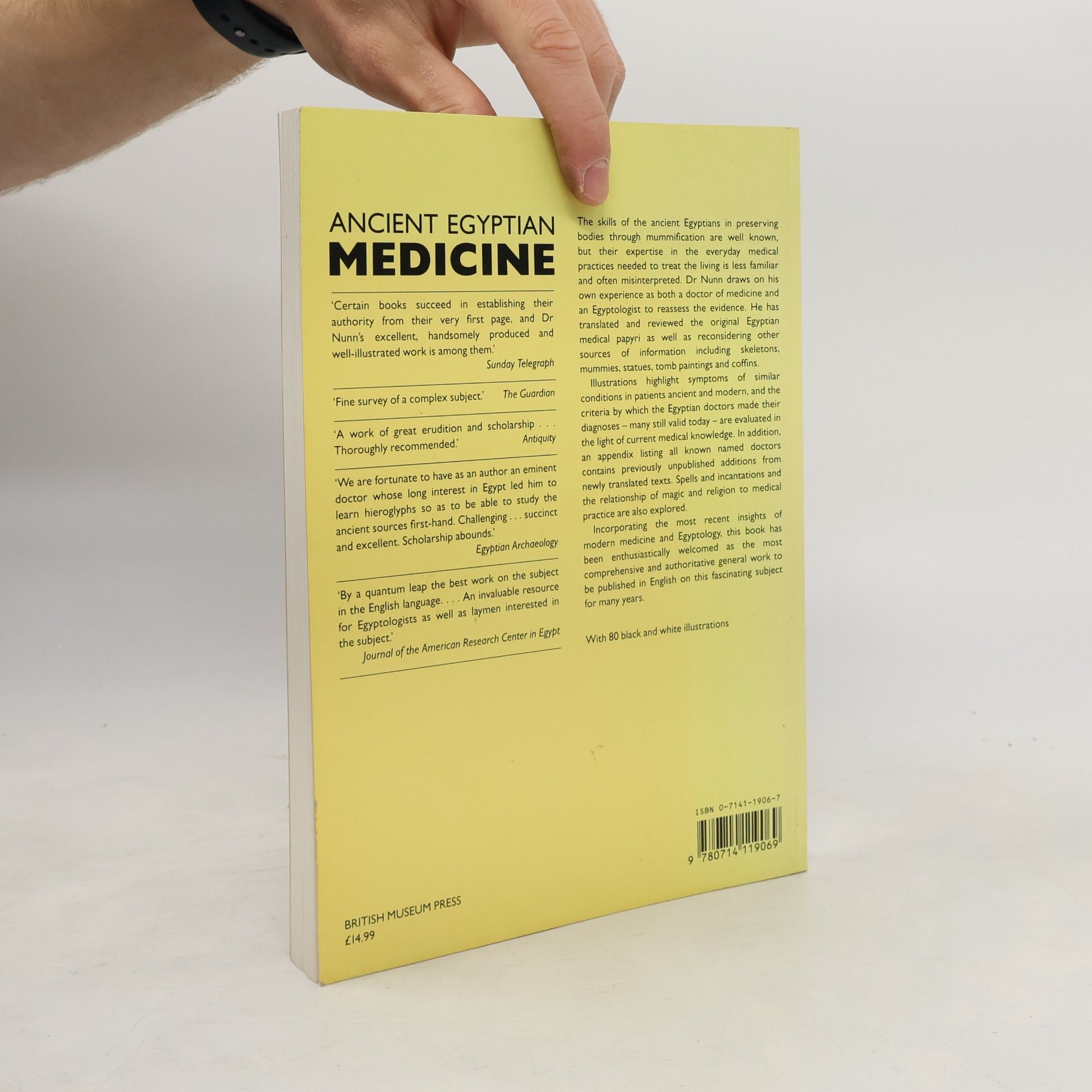John F. Nunn Ancient Egyptian Medicine