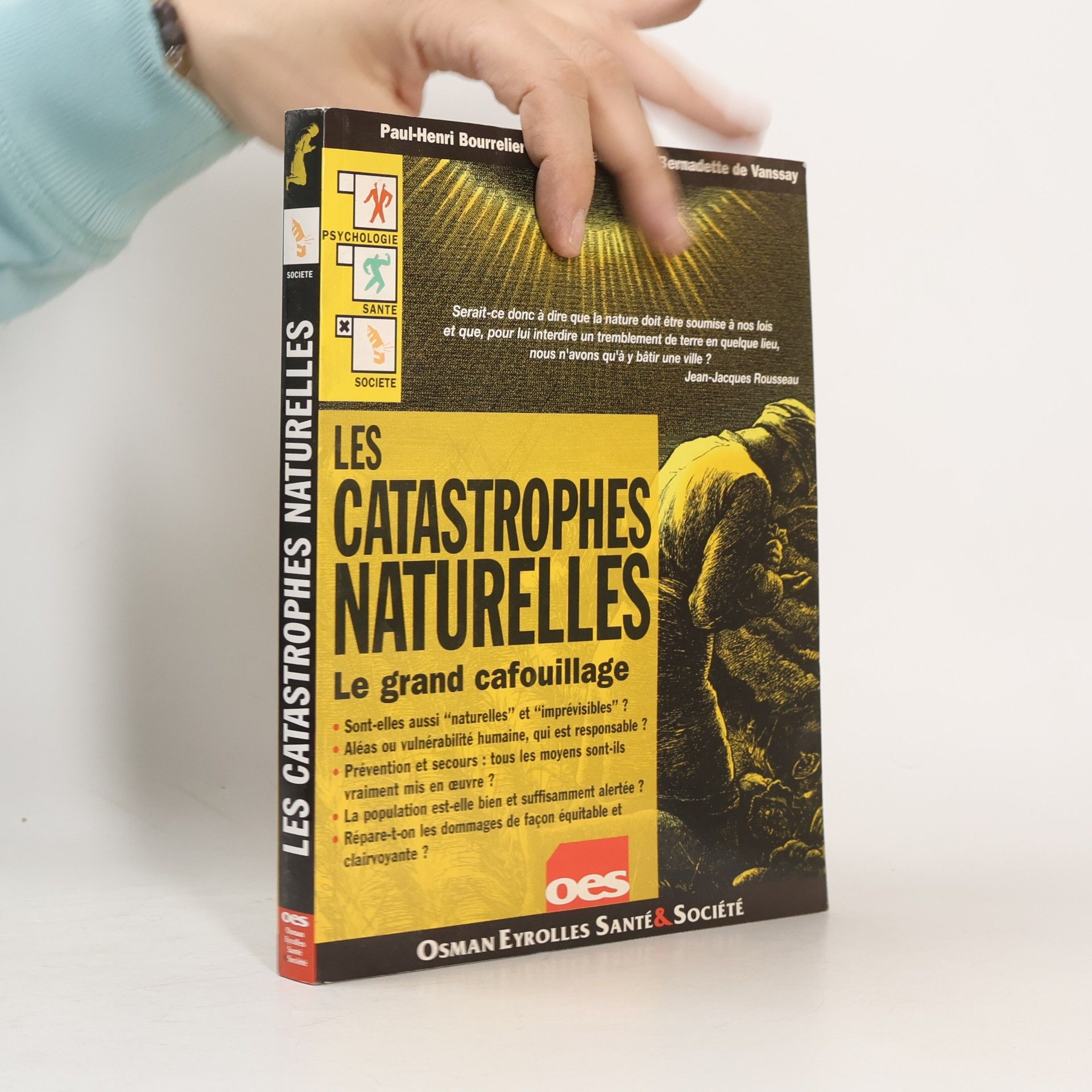 Bernadette de Vanssay Les catastrophes naturelles