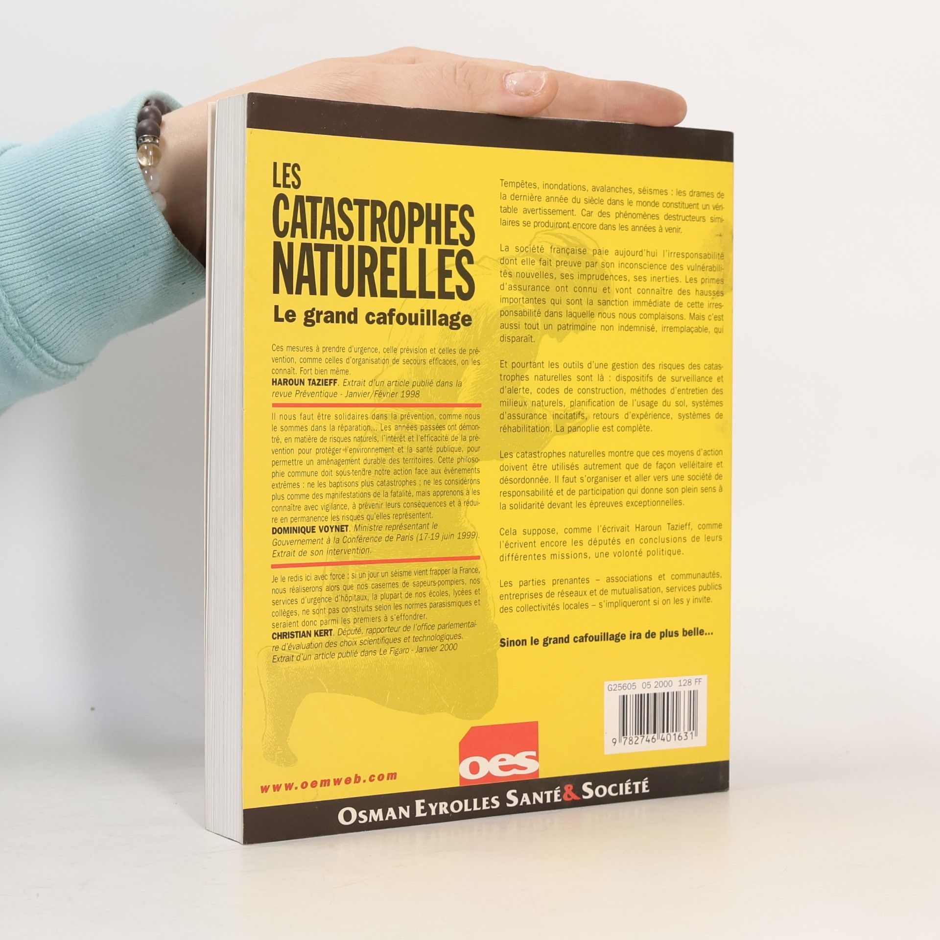 Paul-Henri Bourrelier Les catastrophes naturelles