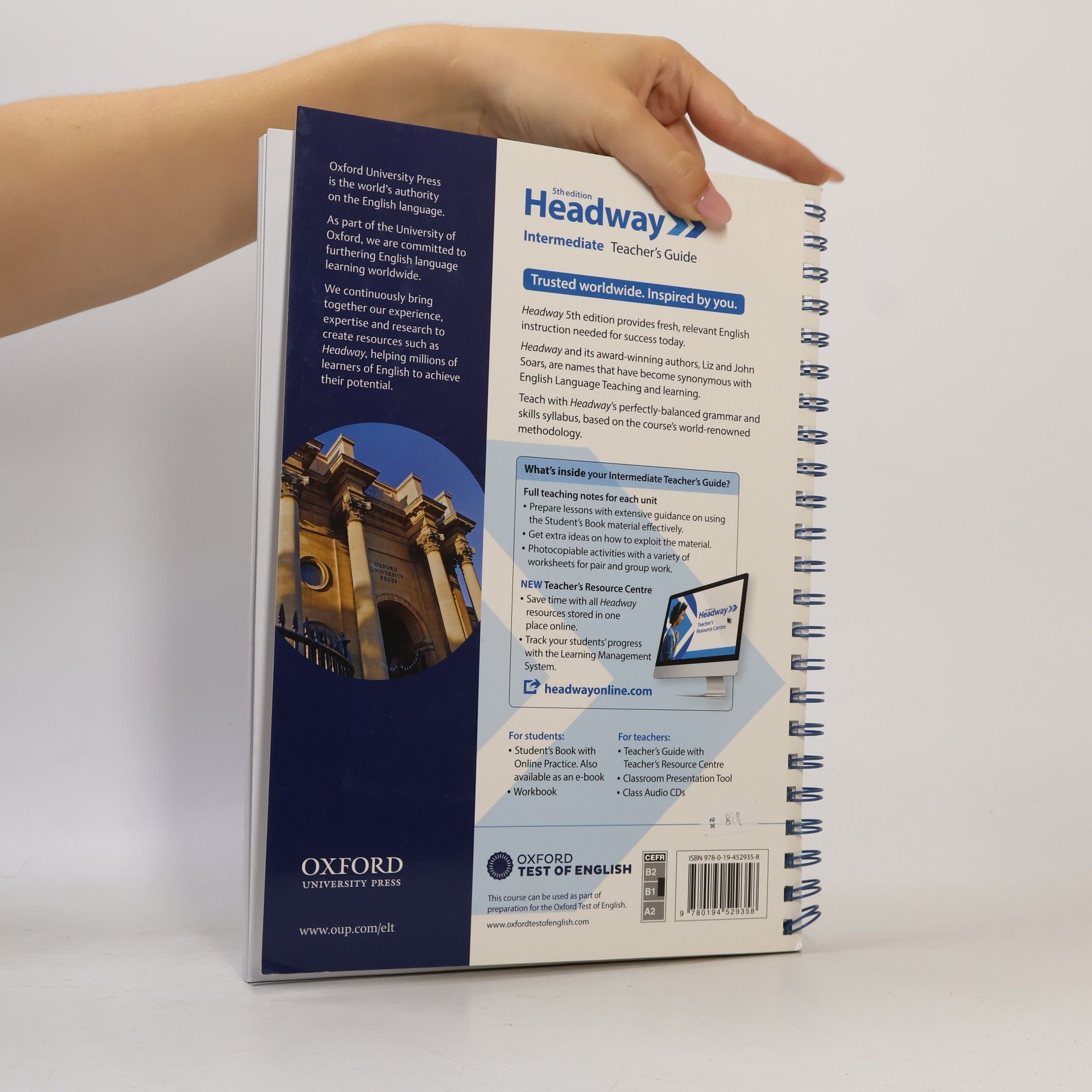 Liz Soars New Headway: Intermediate Teacher's Guide
