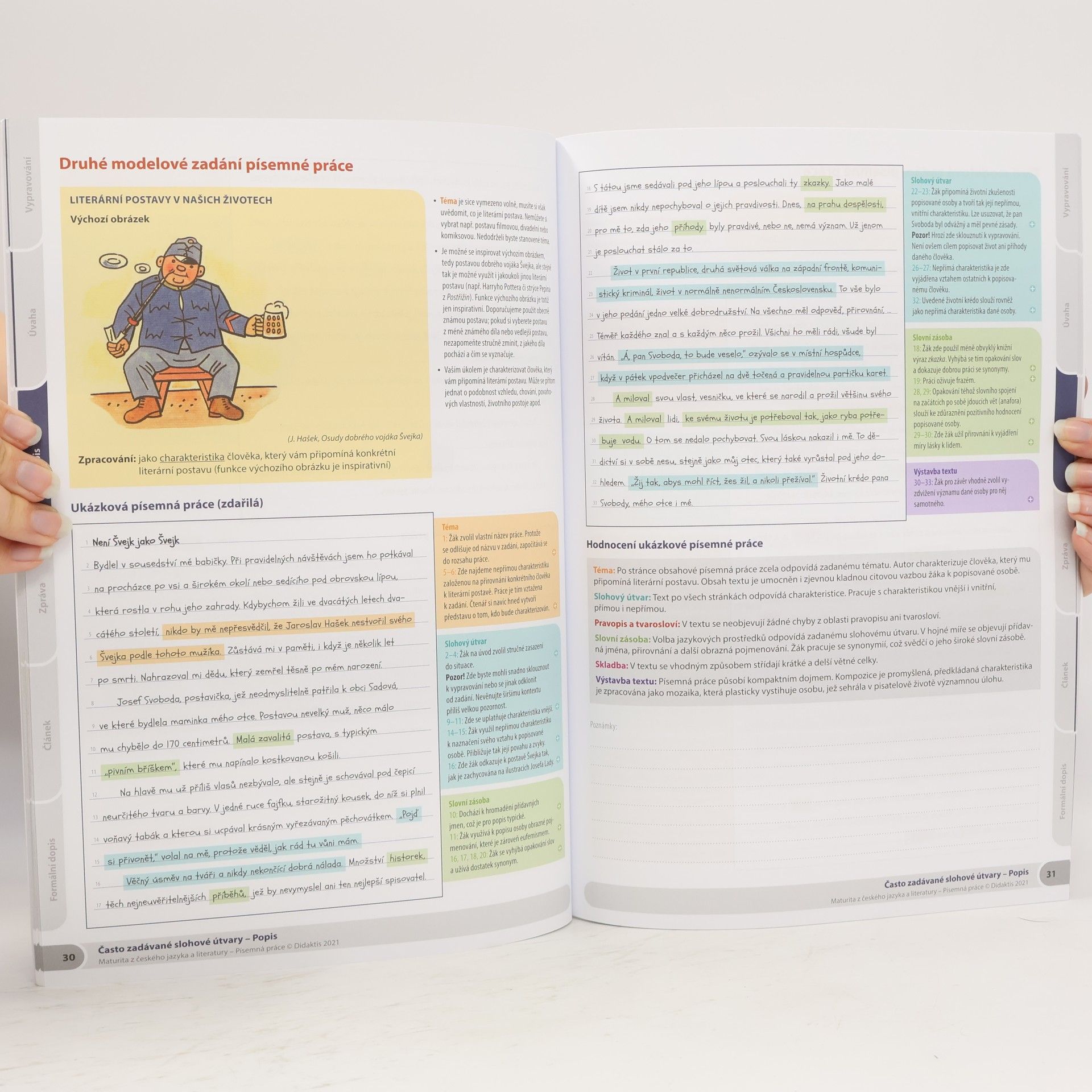 Soňa Havlíčková Maturita z českého jazyka a literatury: písemná práce