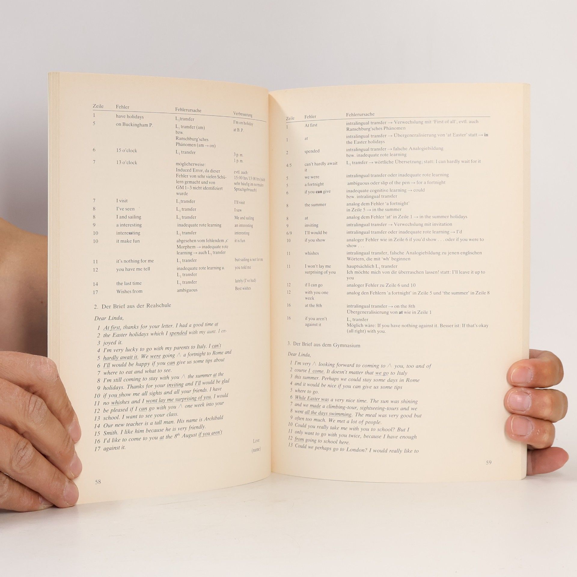 Karlheinz Hecht Fehleranalyse und Leistungsbewertung im Englischunterricht der Sekundarstufe I