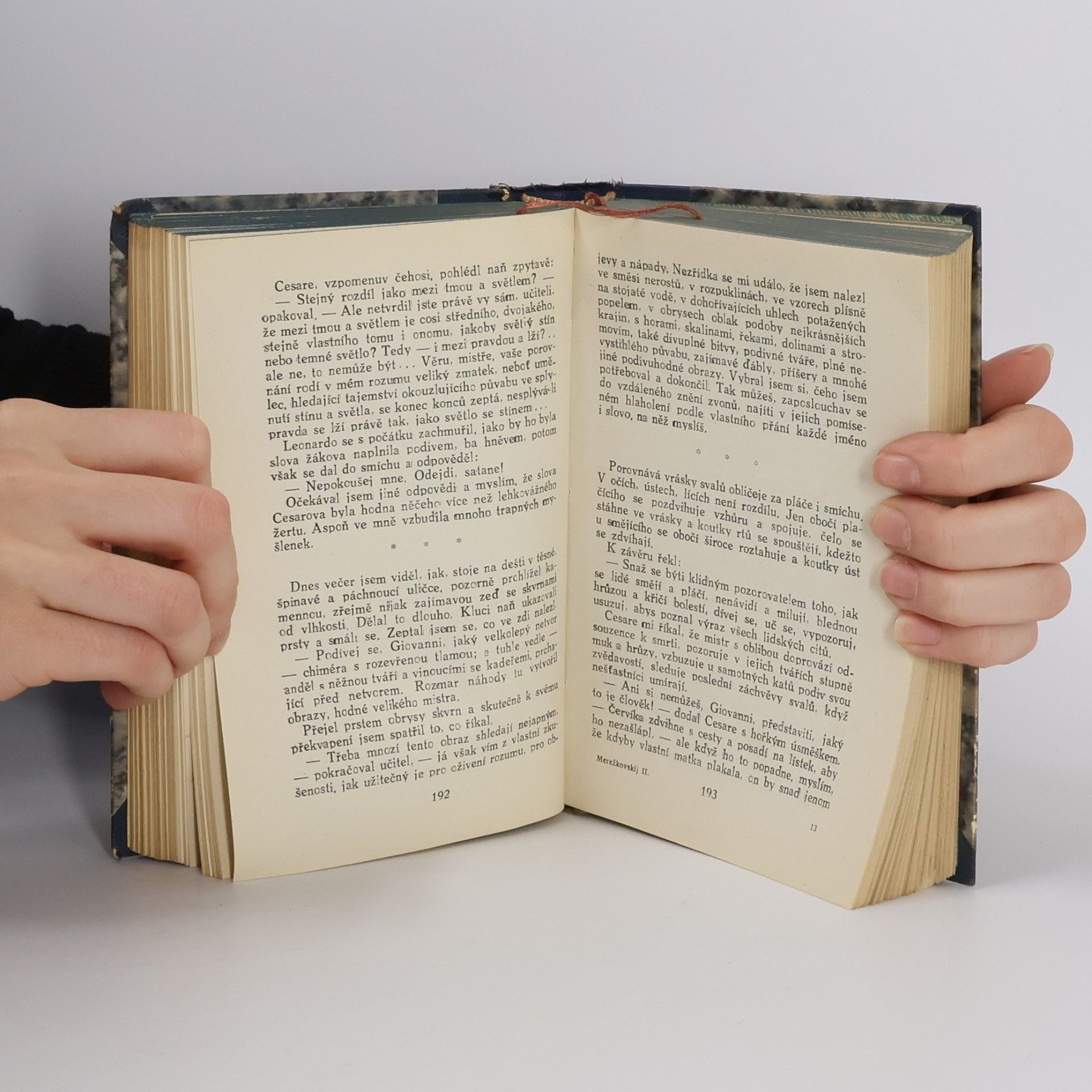 D. S. Merežkovského KRISTUS A ANTIKRIST TRILOGIE DÍL II. VZKŘÍŠENÍ BOHOVÉ LEONARDO DA VINCI DÍL I