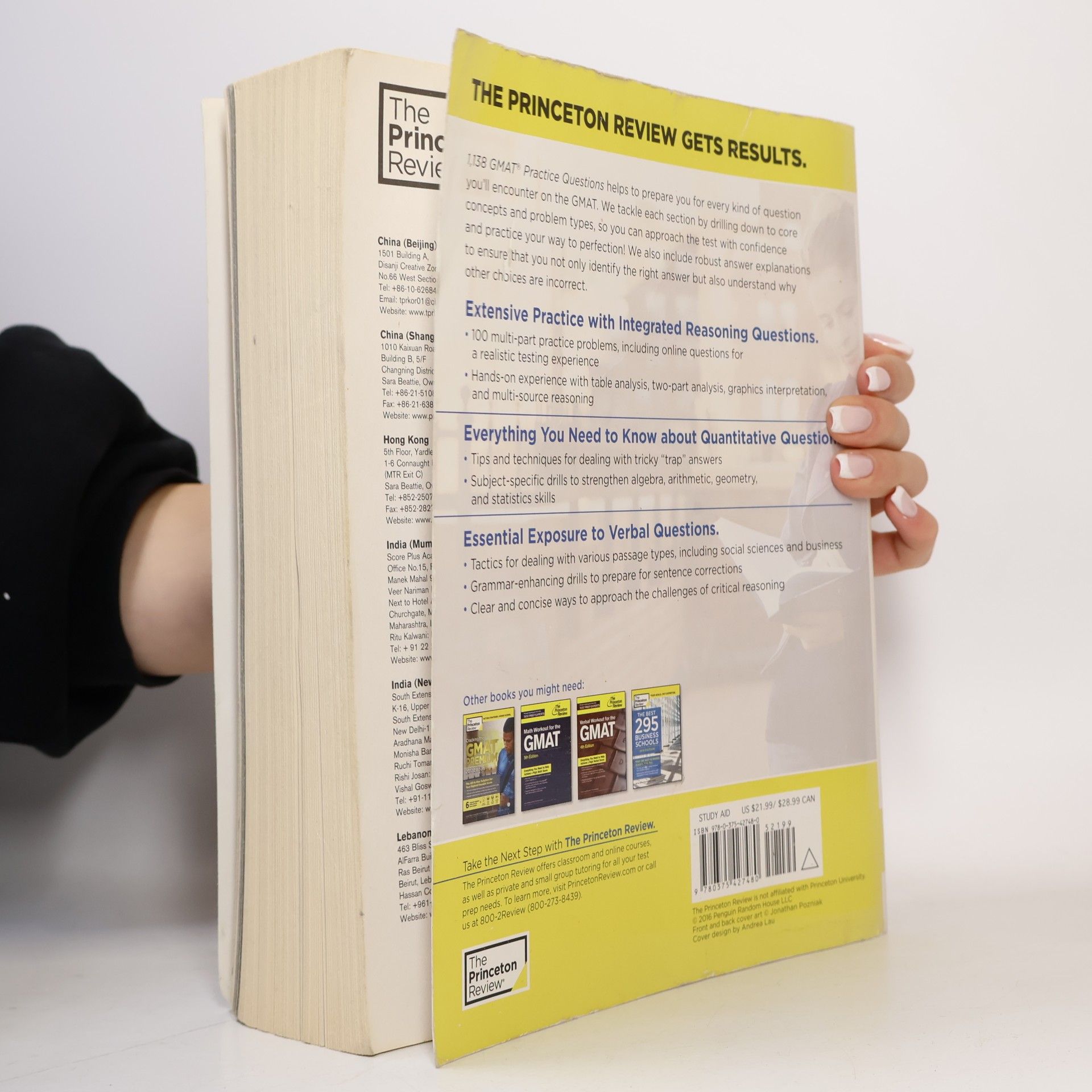 The Staff of The Princeton Review The Princeton Review: 1,138 GMAT Practice Questions