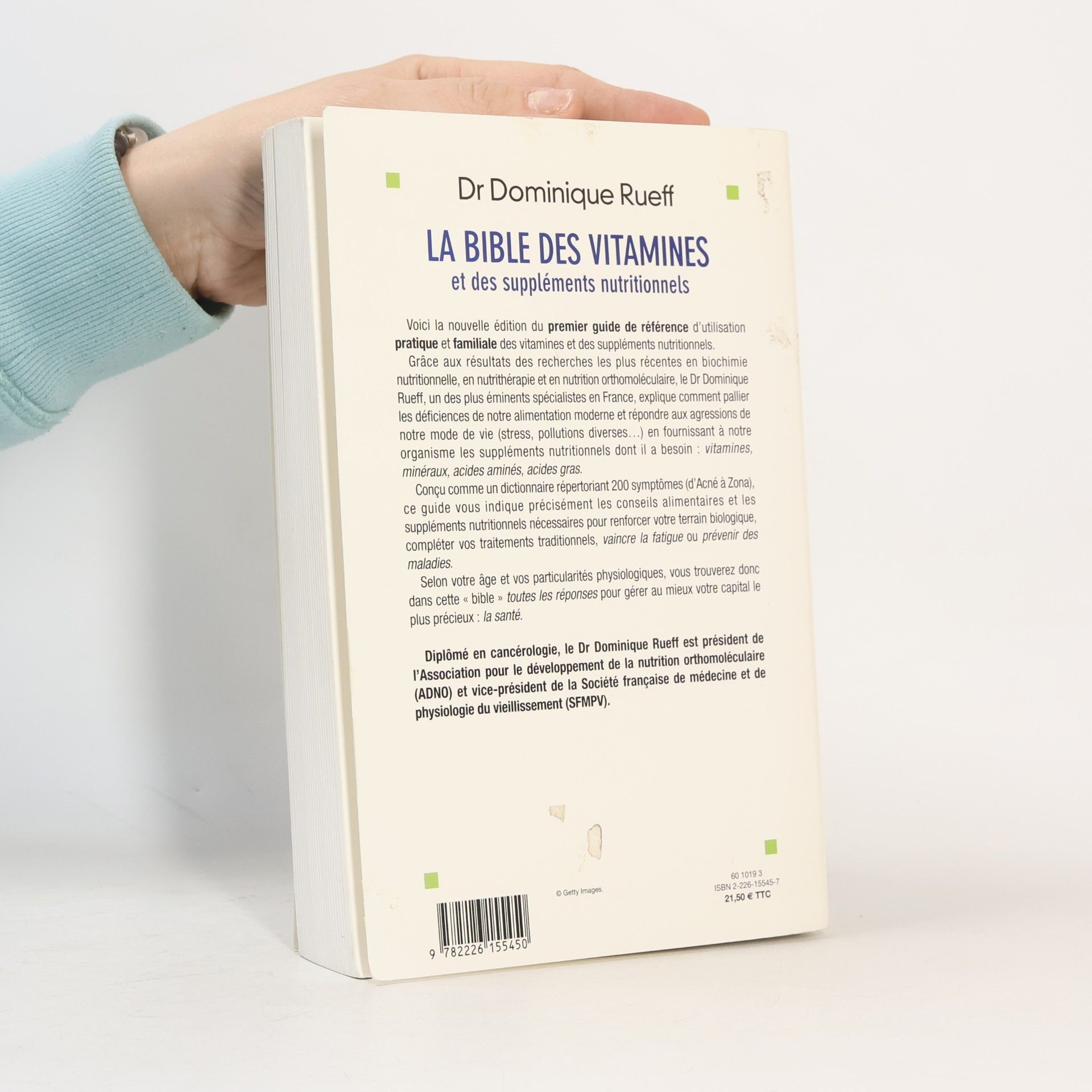 Docteur Dominique Rueff La Bible des vitamines et des compléments nutritionnels