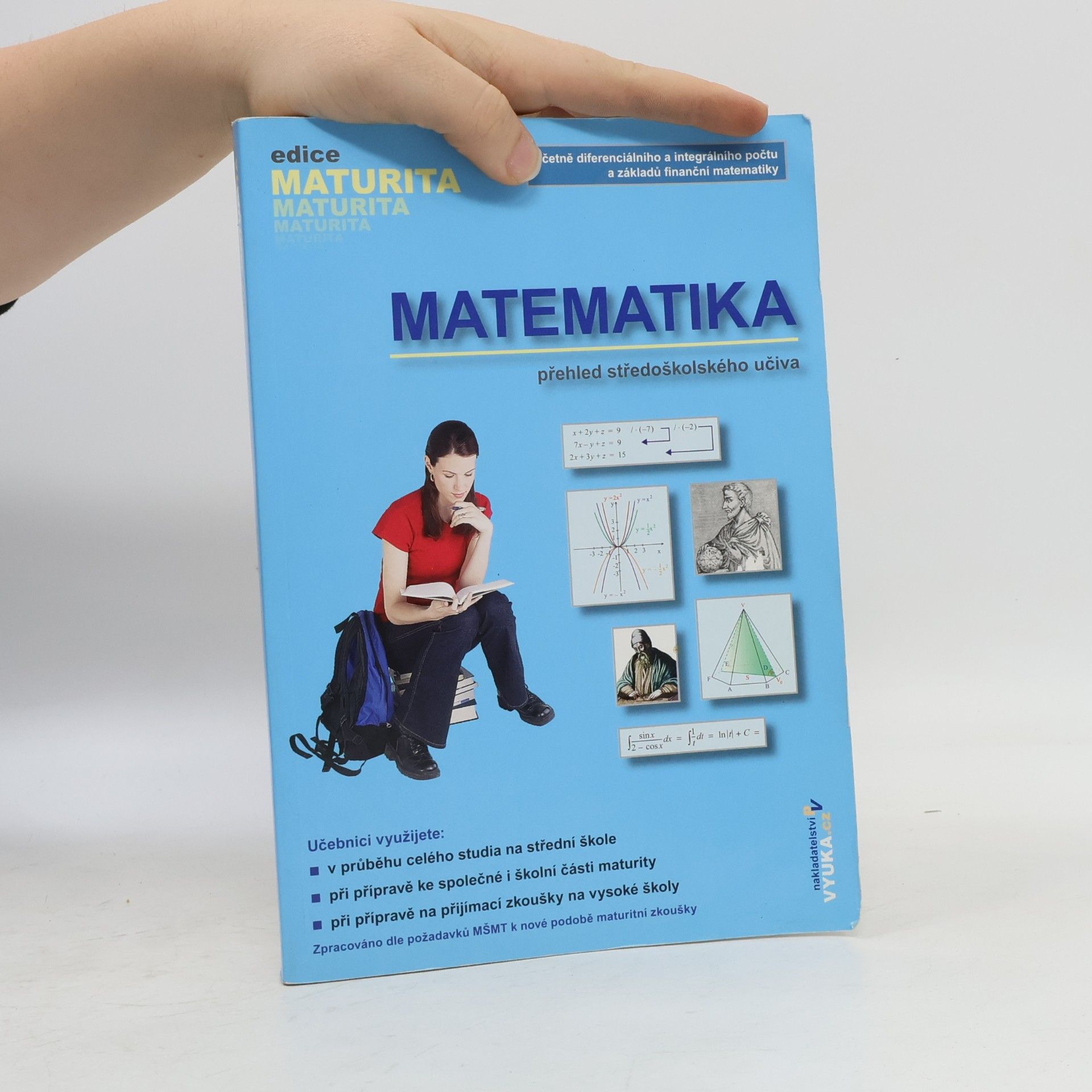 Eva Cibulková Matematika. Přehled středoškolského učiva