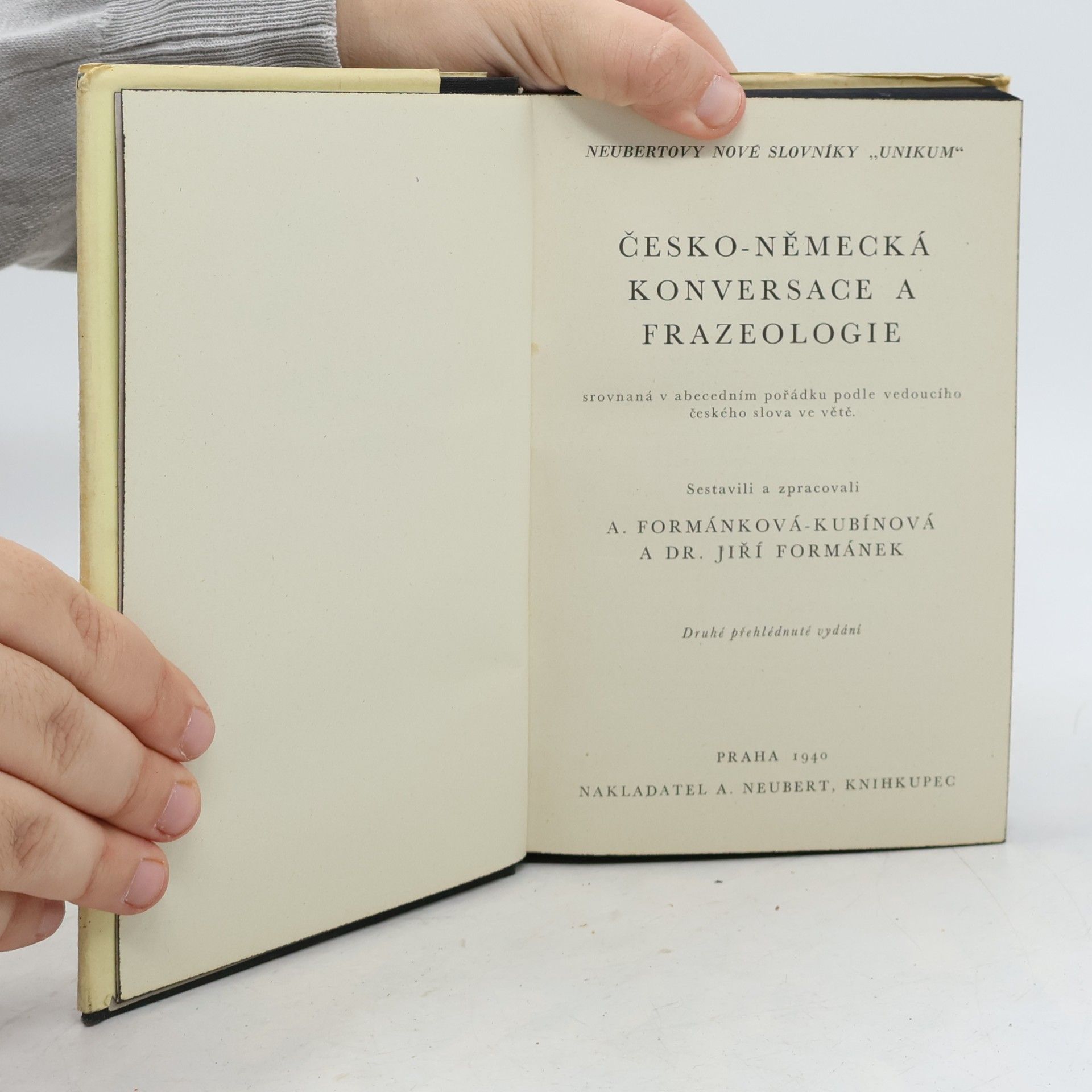 Anna FormánkováKubínová Česko-německá konversace a frazeologie