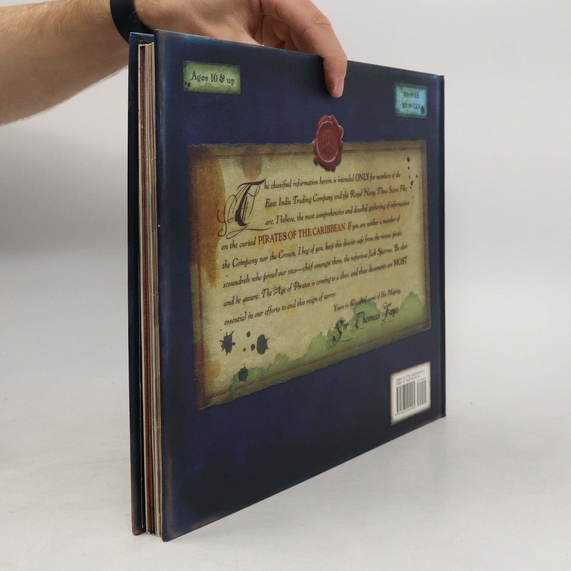 Sir Thomas Faye Pirates of the Caribbean: The Secret Files of the East India Trading Company