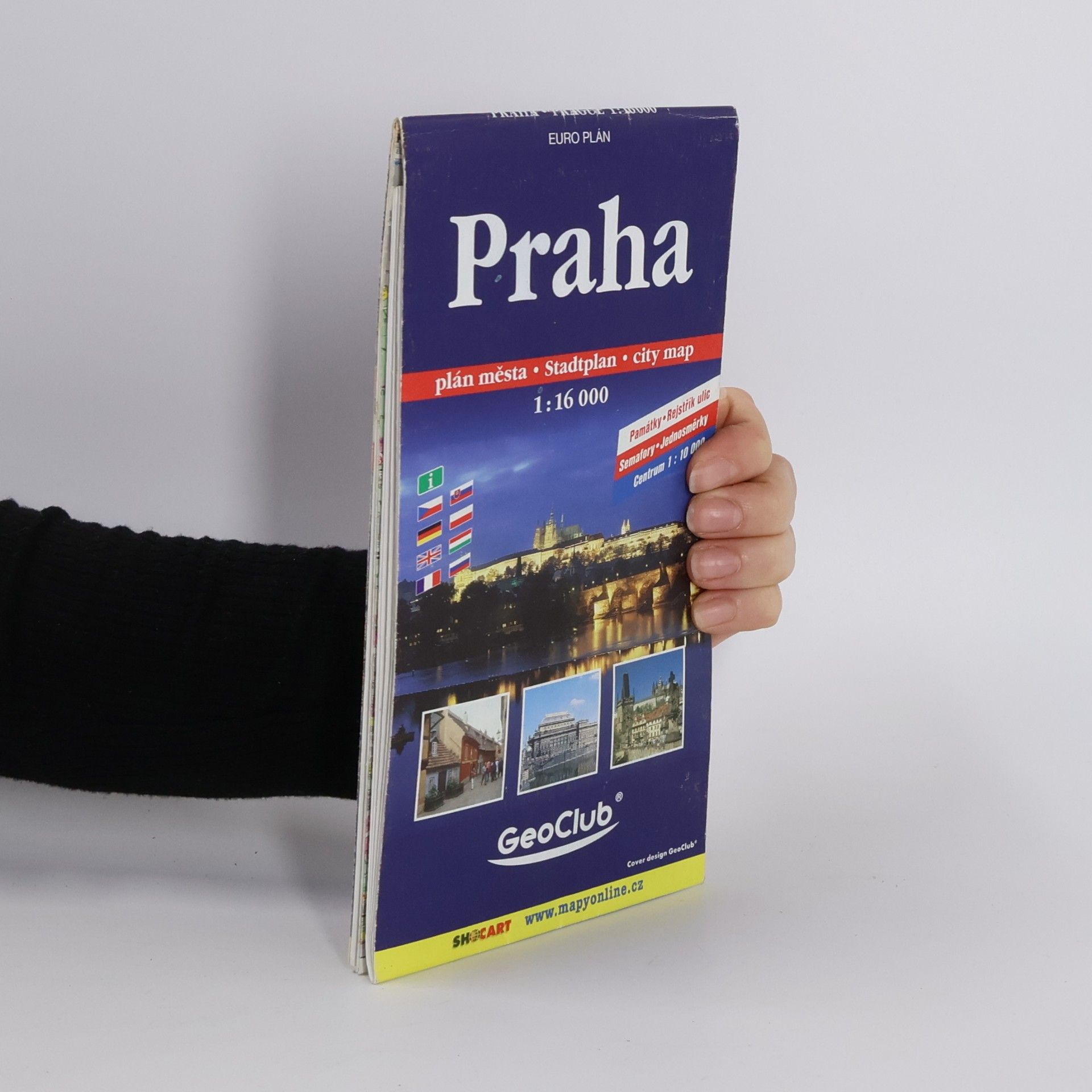 GeoClub Praha mapa 1:16 000