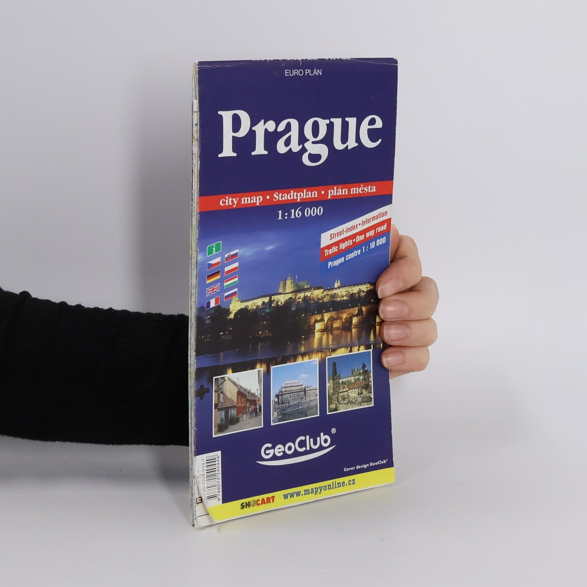 GeoClub Praha mapa 1:16 000