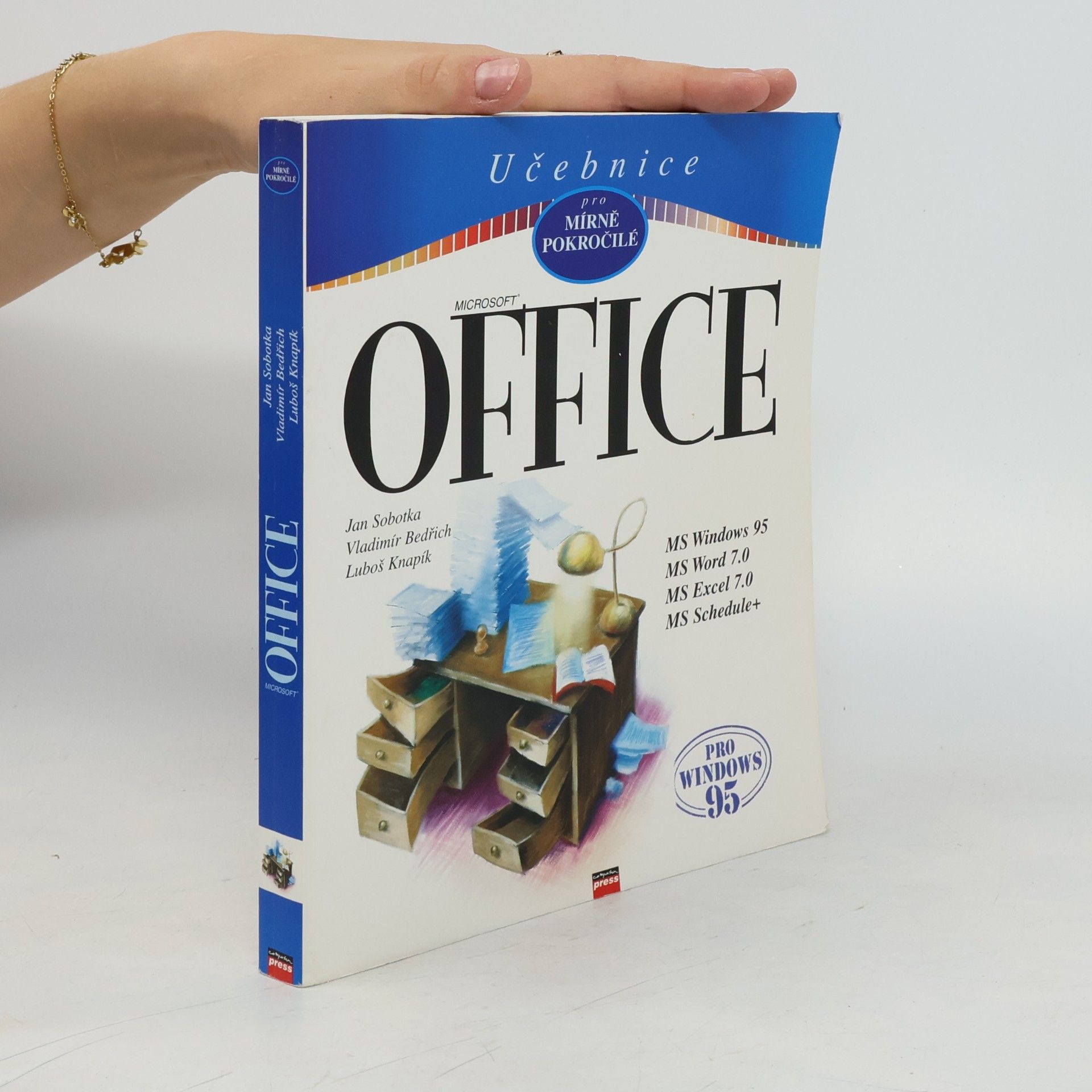 Microsoft Office : Windows 95, MS Word 7.0, MS Excel 7.0, MS Schedule+ : učebnice pro mírně pokročilé