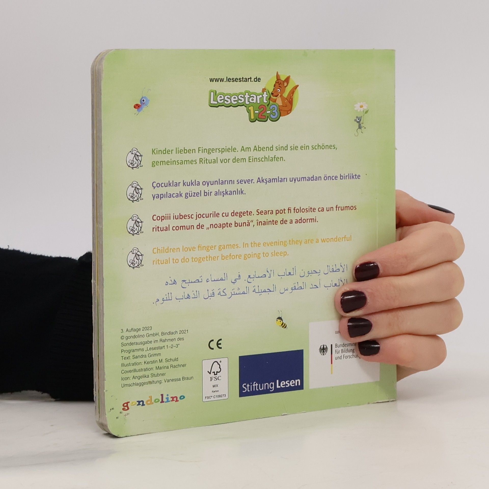 Sandra Grimm Meine ersten Fingerspiele