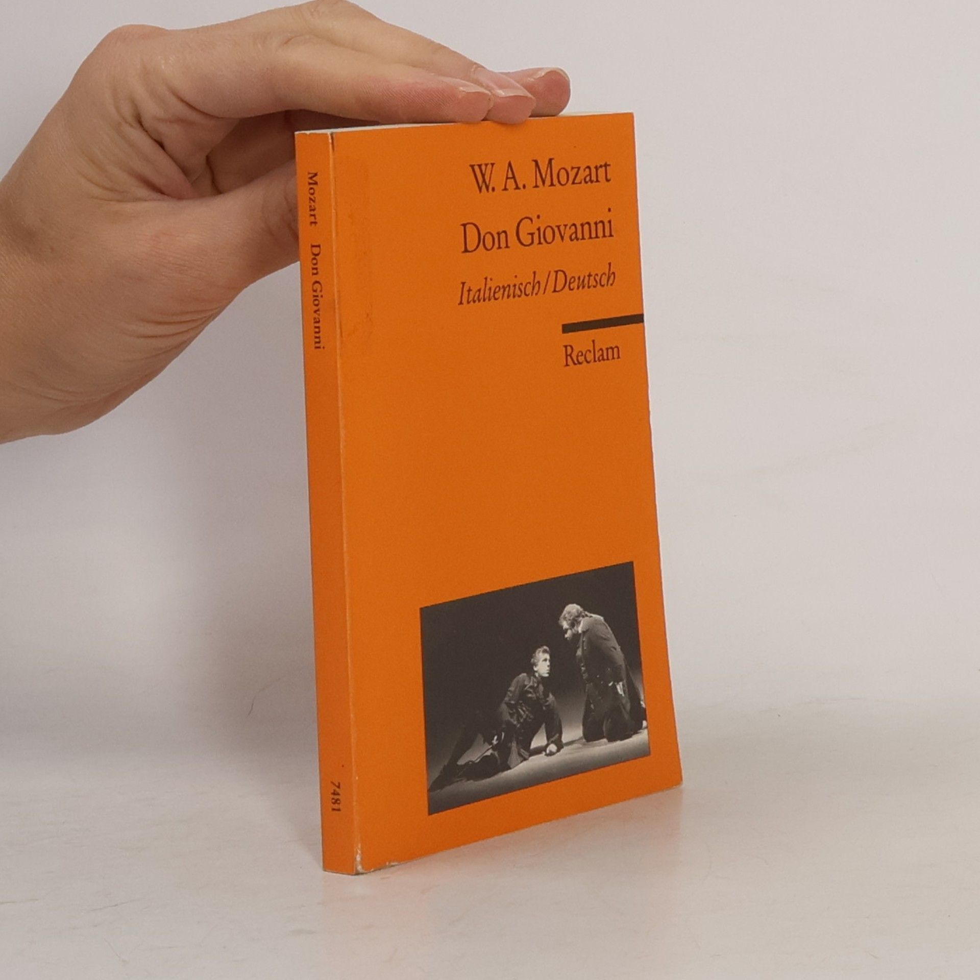 Wolfgang Amadeus Mozart Don Giovanni. Textbuch Italienisch-Deutsch