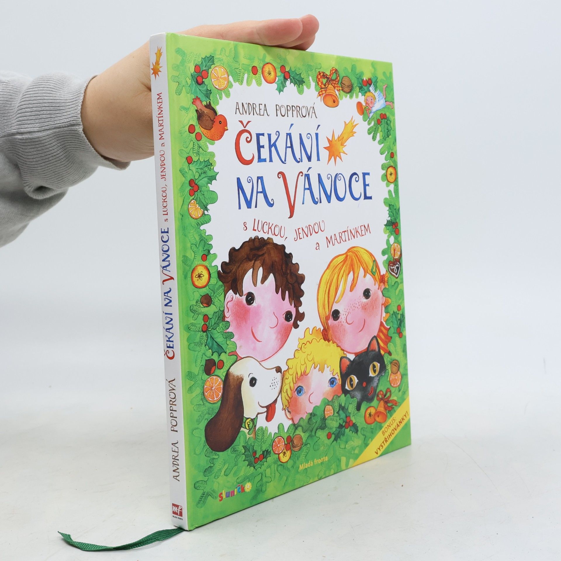 Andrea Popprová Čekání na Vánoce s Luckou, Jendou a Martínkem