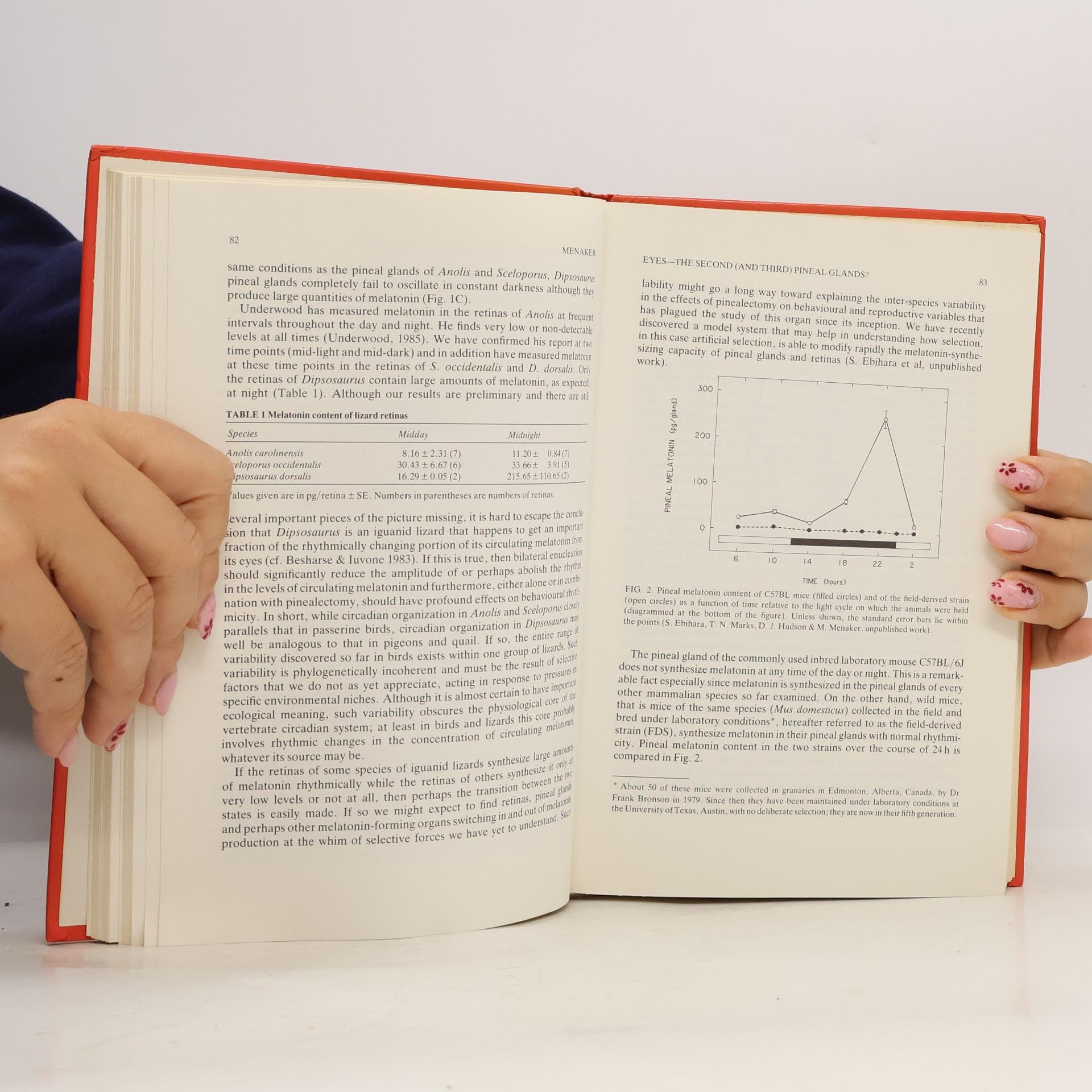 David. Editors Evered Photoperiodism, melatonin and the pineal