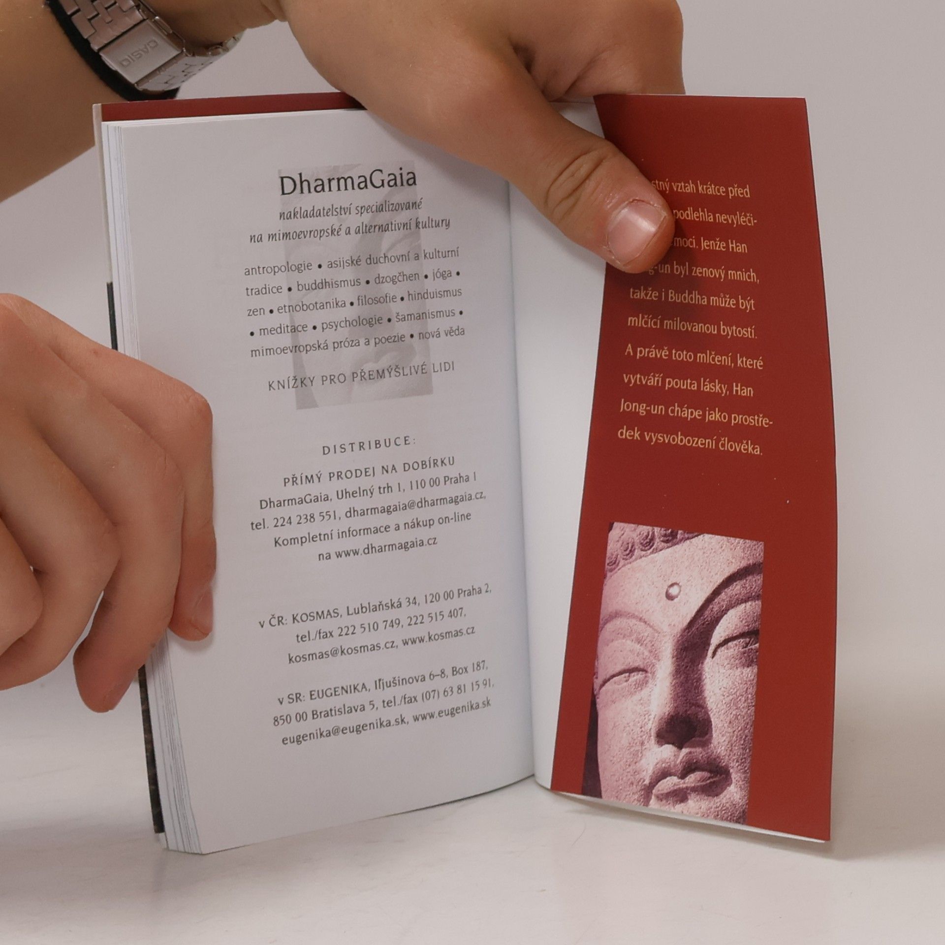 Ivana M. Gruberová Tvoje mlčení. Výbor z milostné poezie korejského buddhistického mnicha